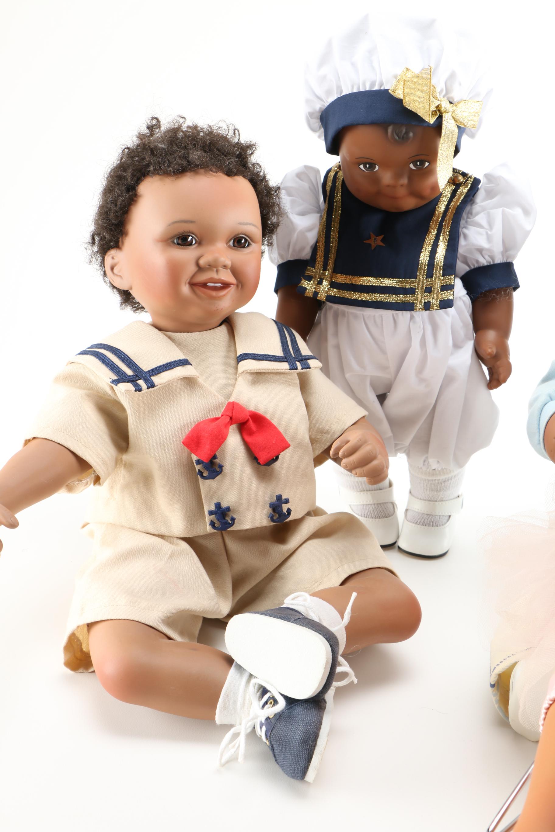 Collection of Lifelike Dolls Featuring Ashton Drake and More