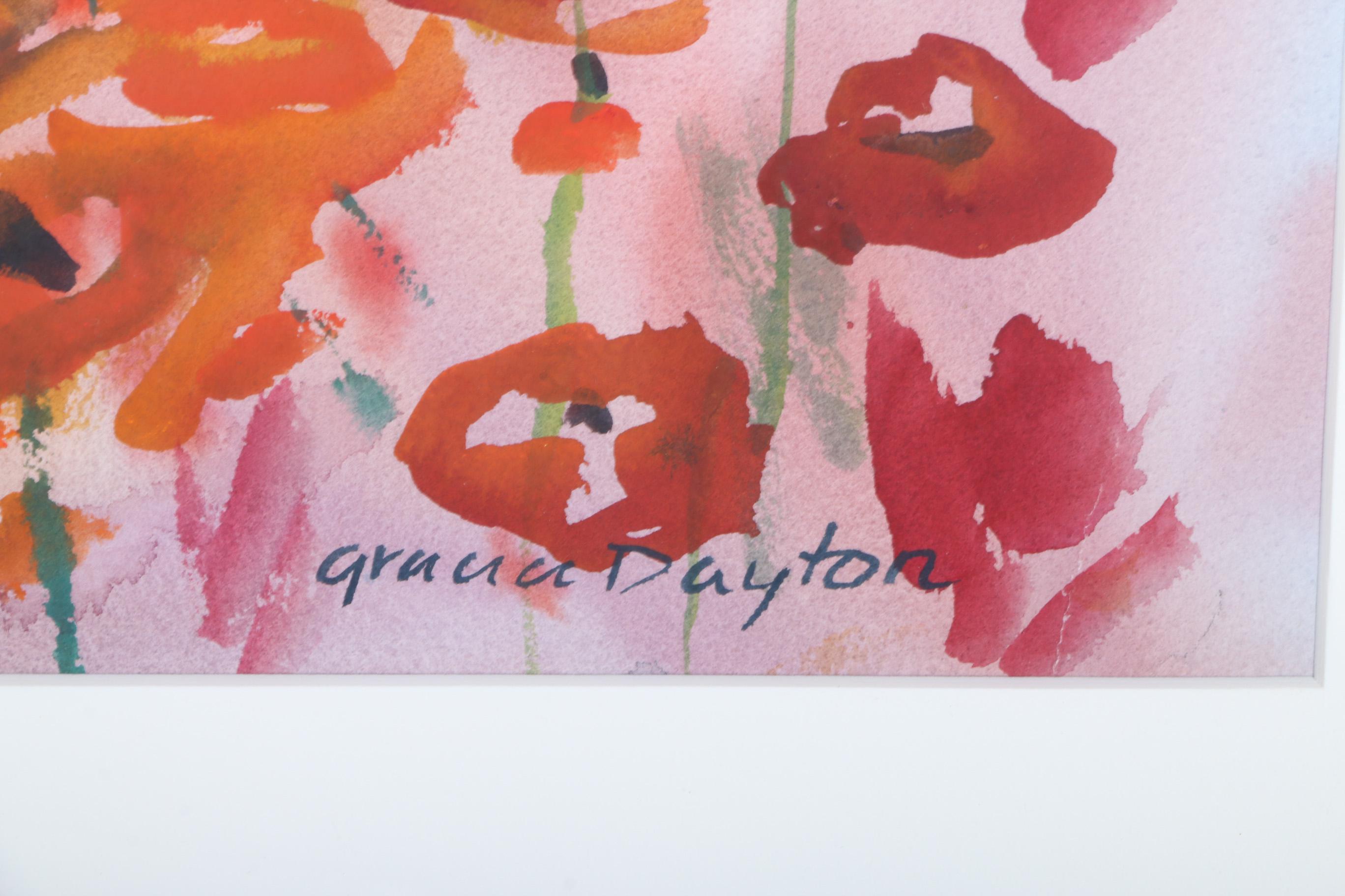 Garcia Dayton Signed Watercolor of a Landscape