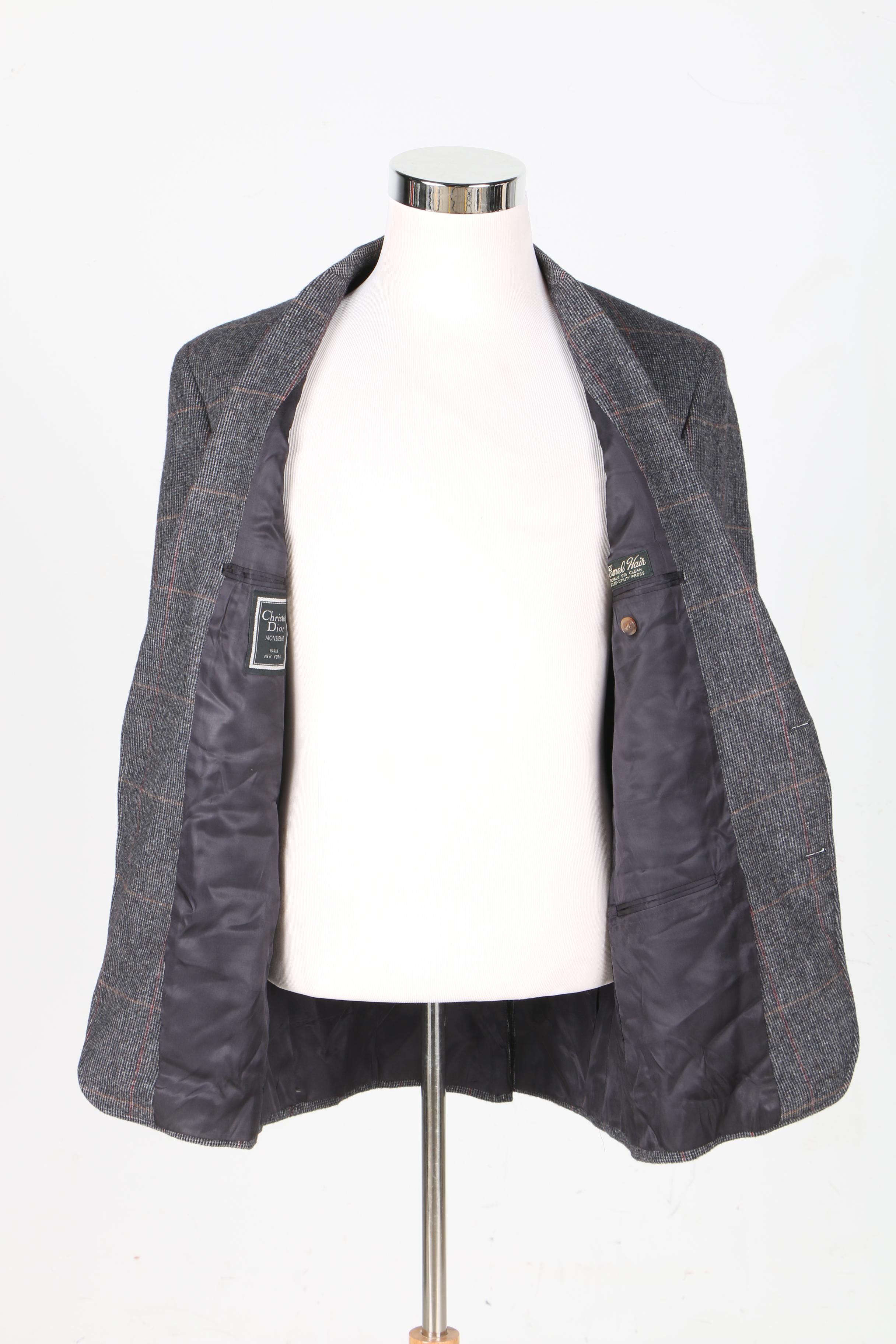 Christian Dior Monsieur Camel Hair Blazer