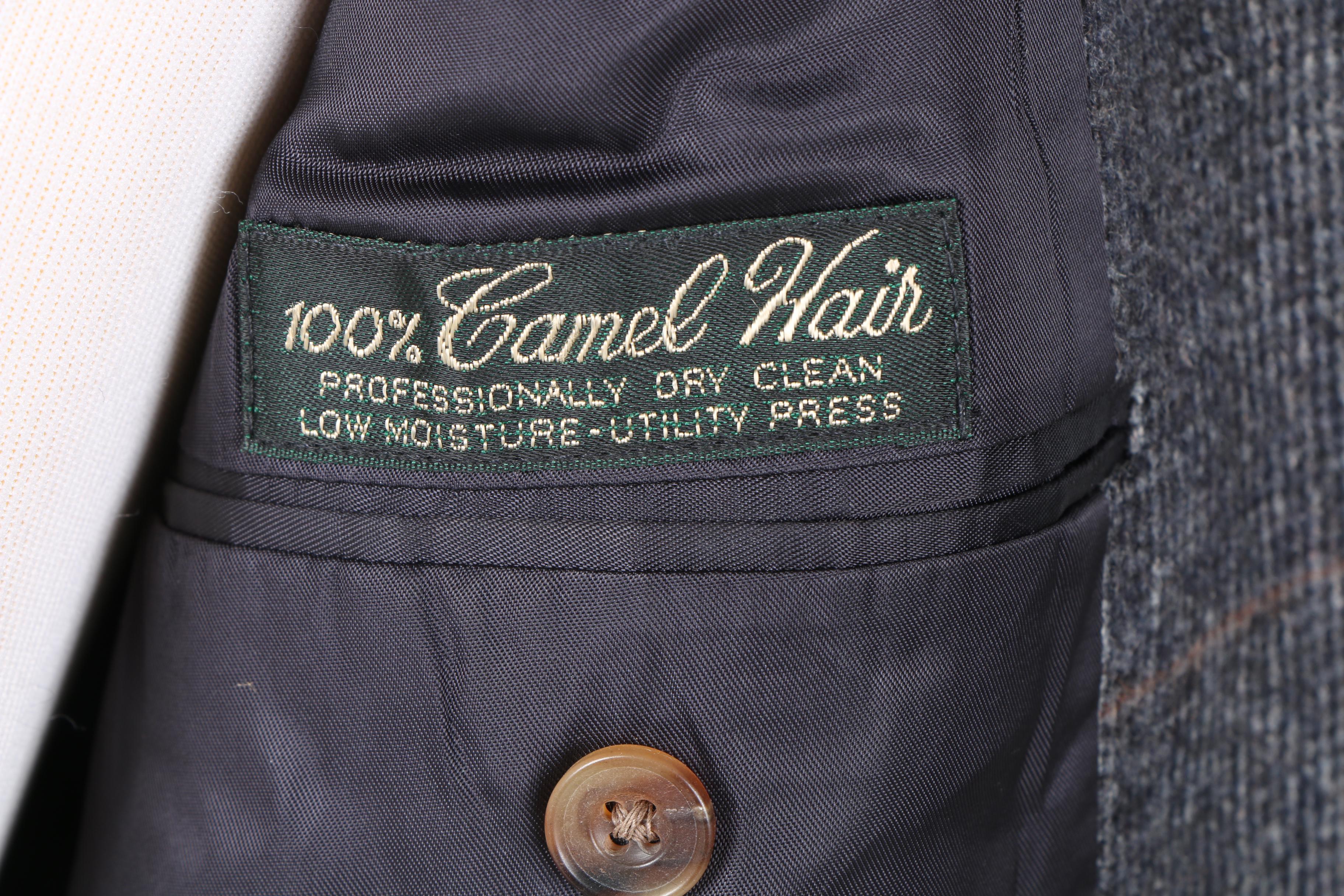 Christian Dior Monsieur Camel Hair Blazer