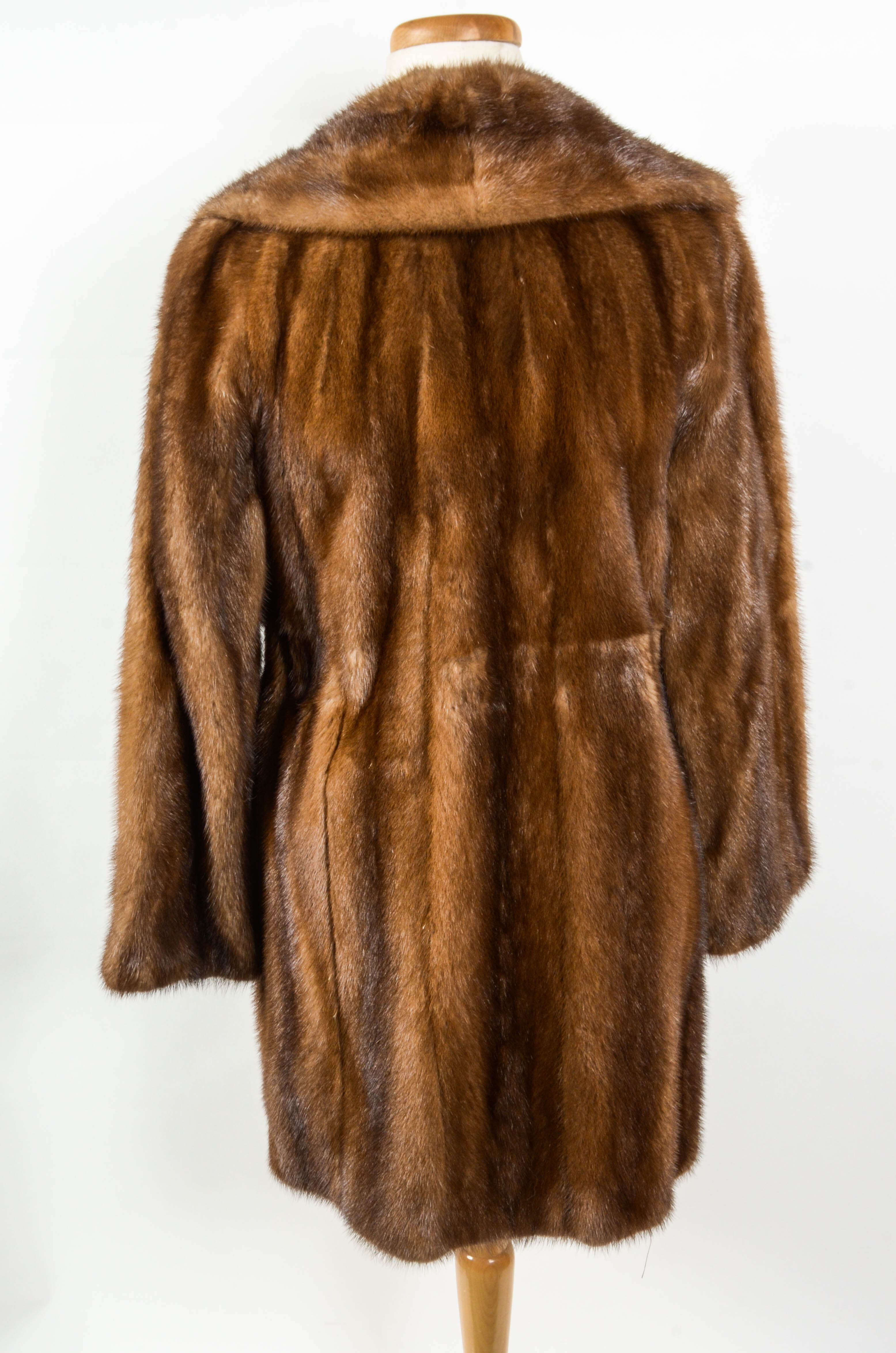 Women's Duplers Furs Belted Mink Coat