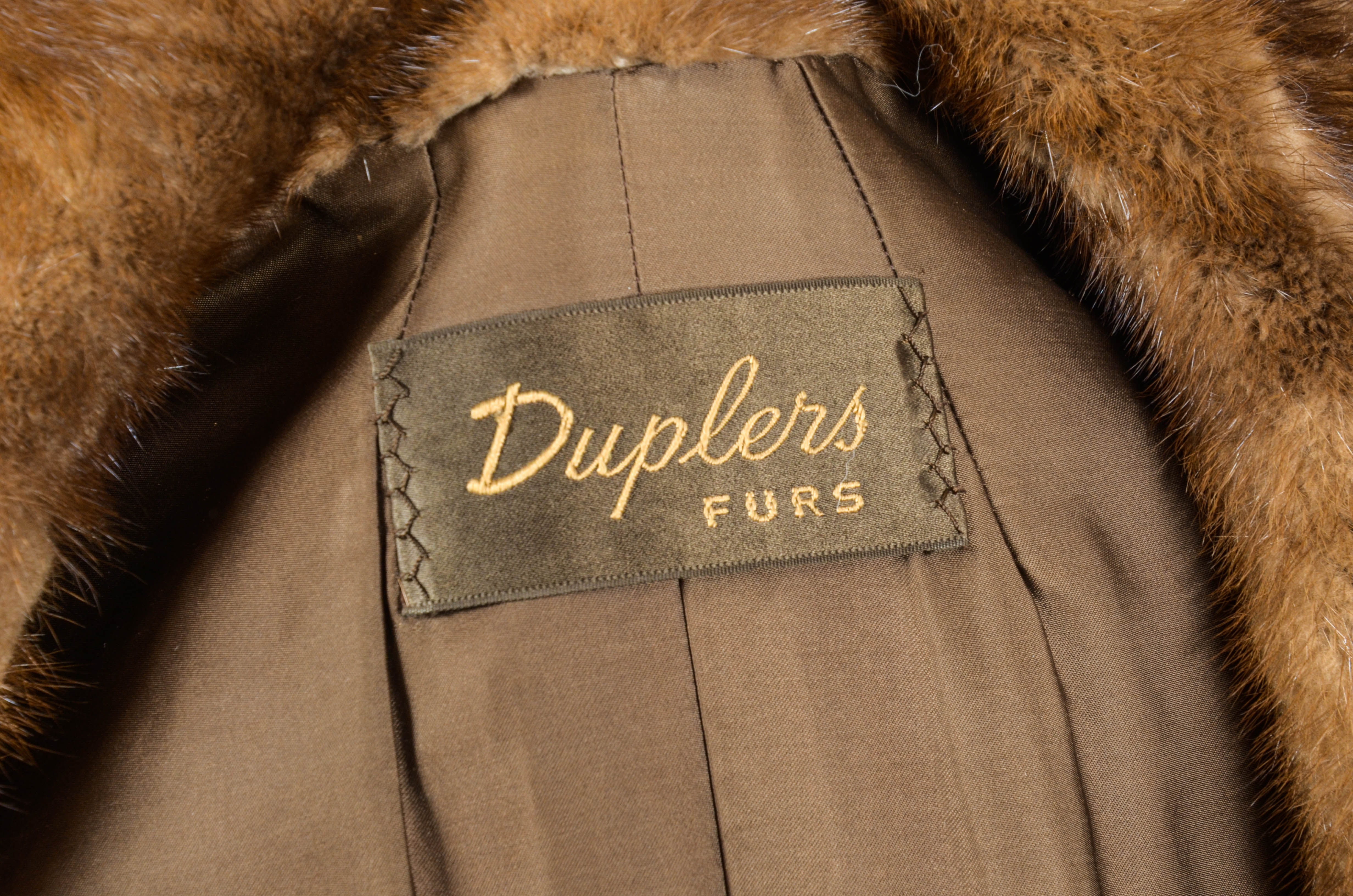 Women's Duplers Furs Belted Mink Coat