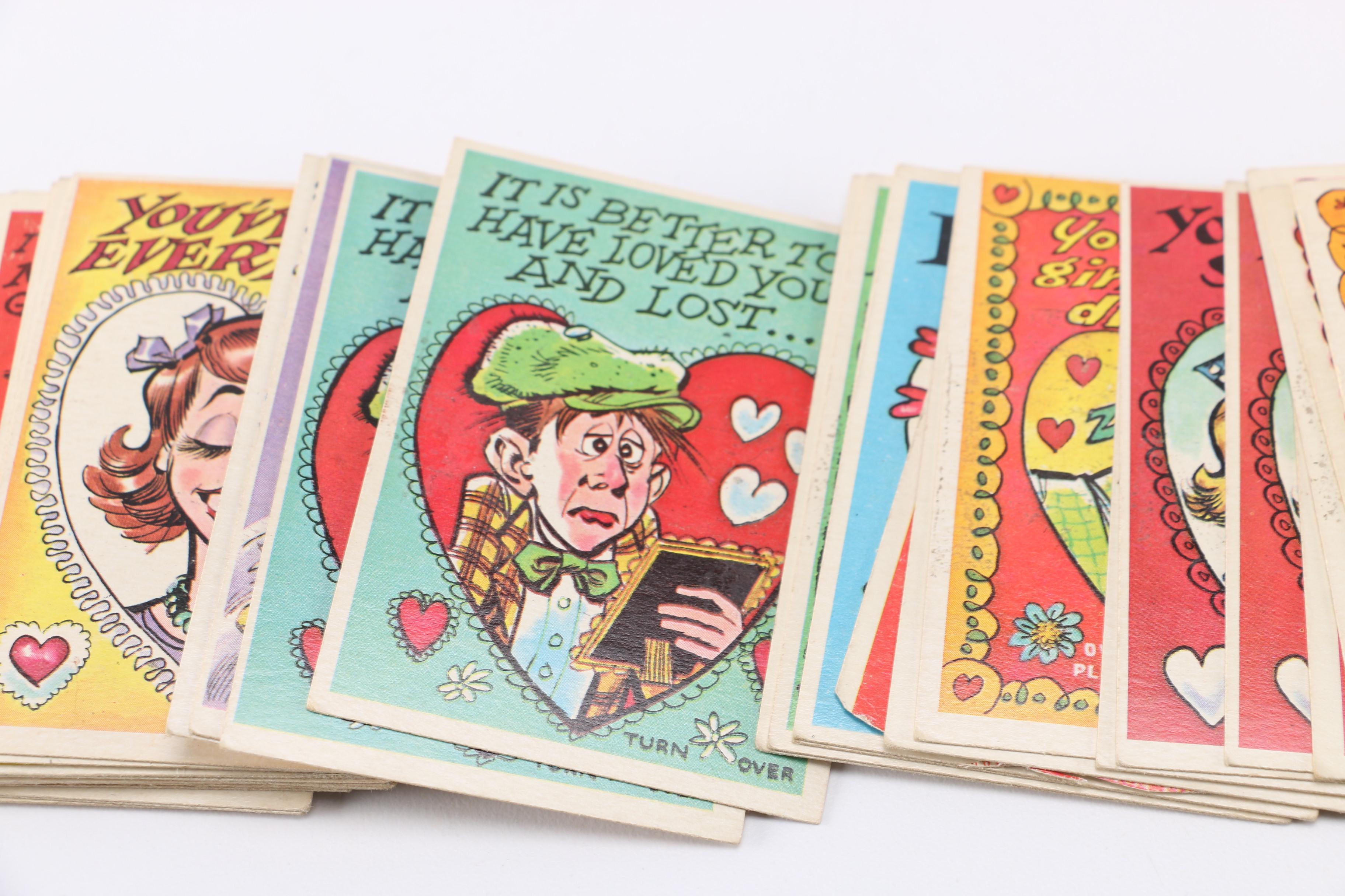 Assorted Cartoon Trading Cards