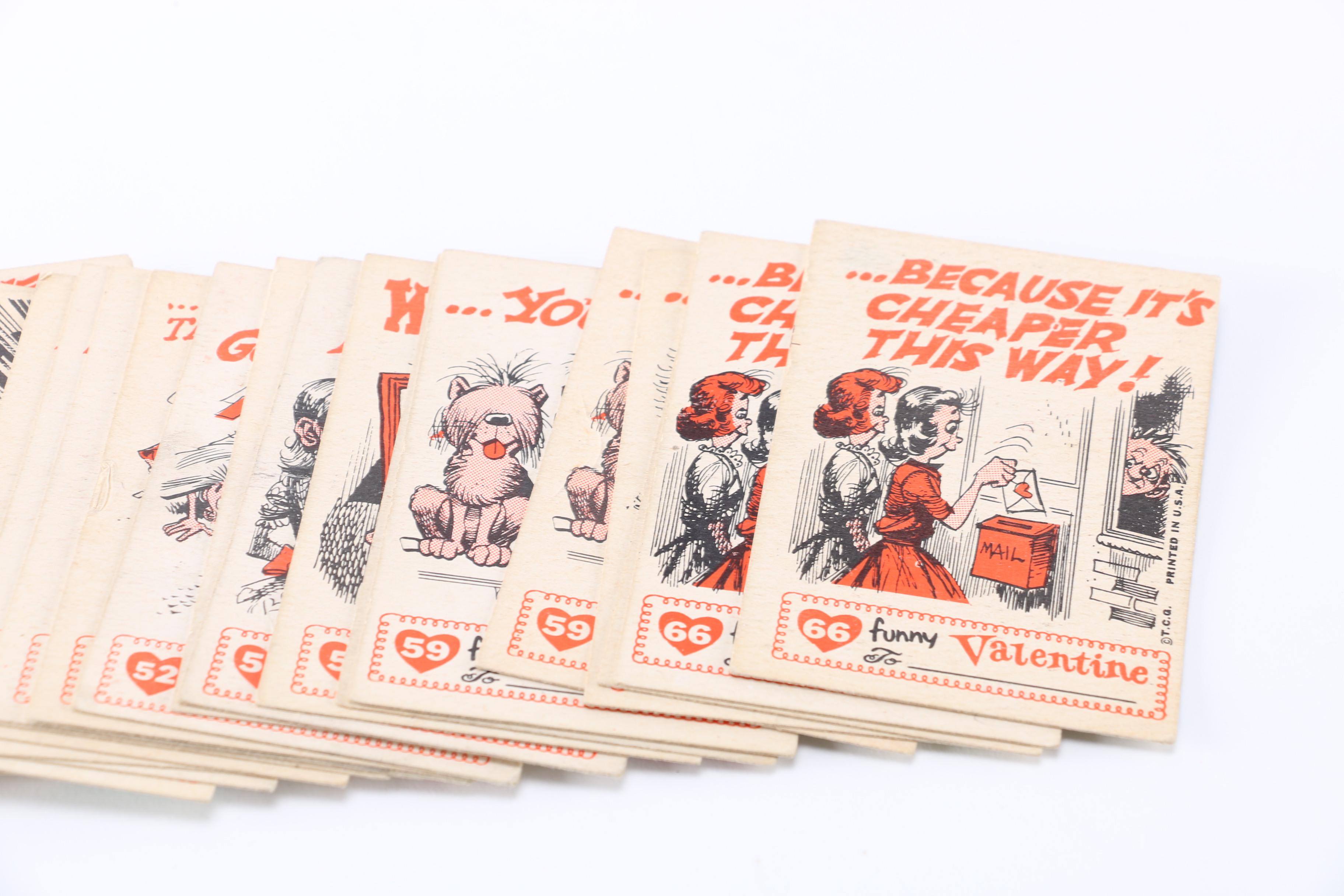 Assorted Cartoon Trading Cards