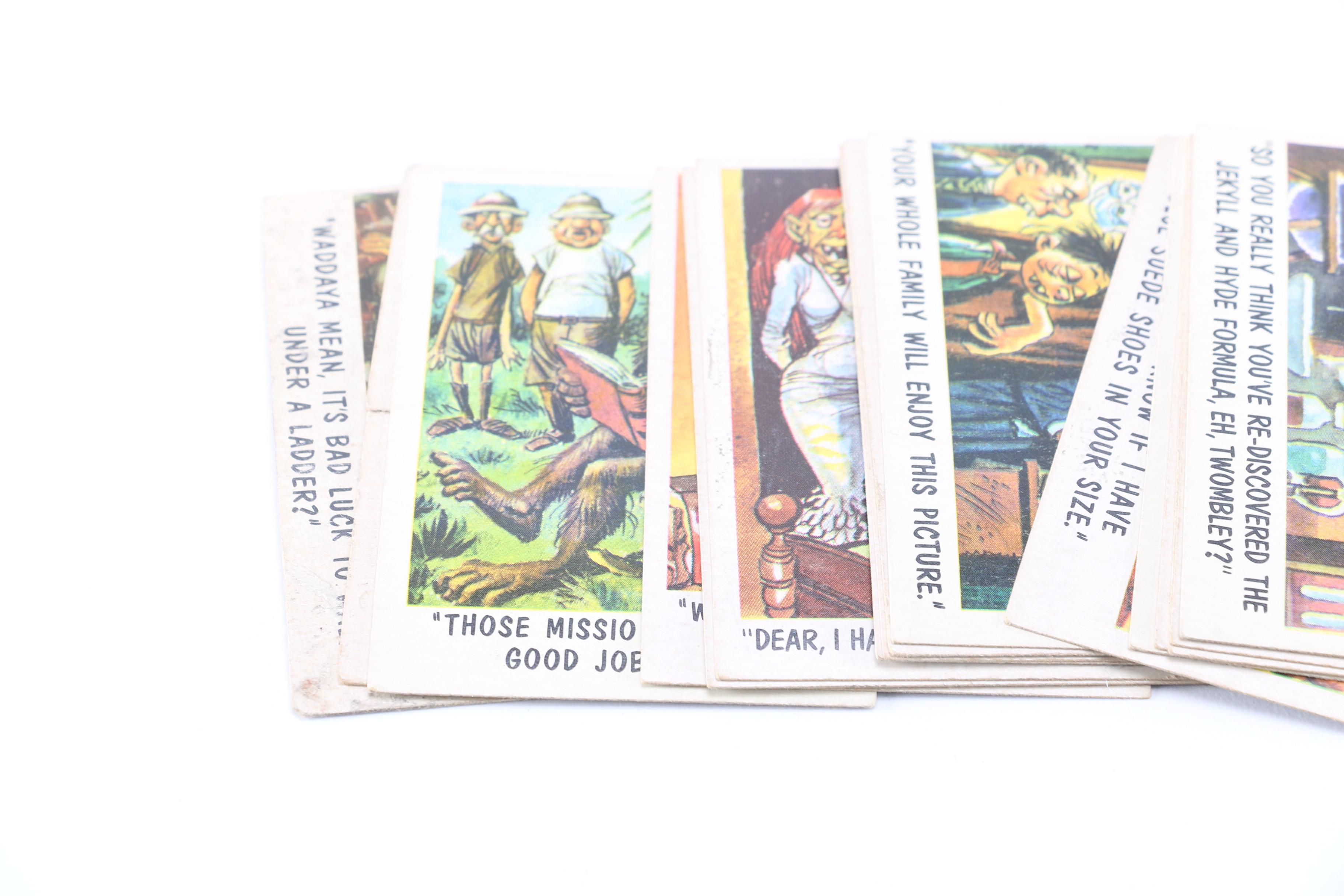 Assorted Cartoon Trading Cards