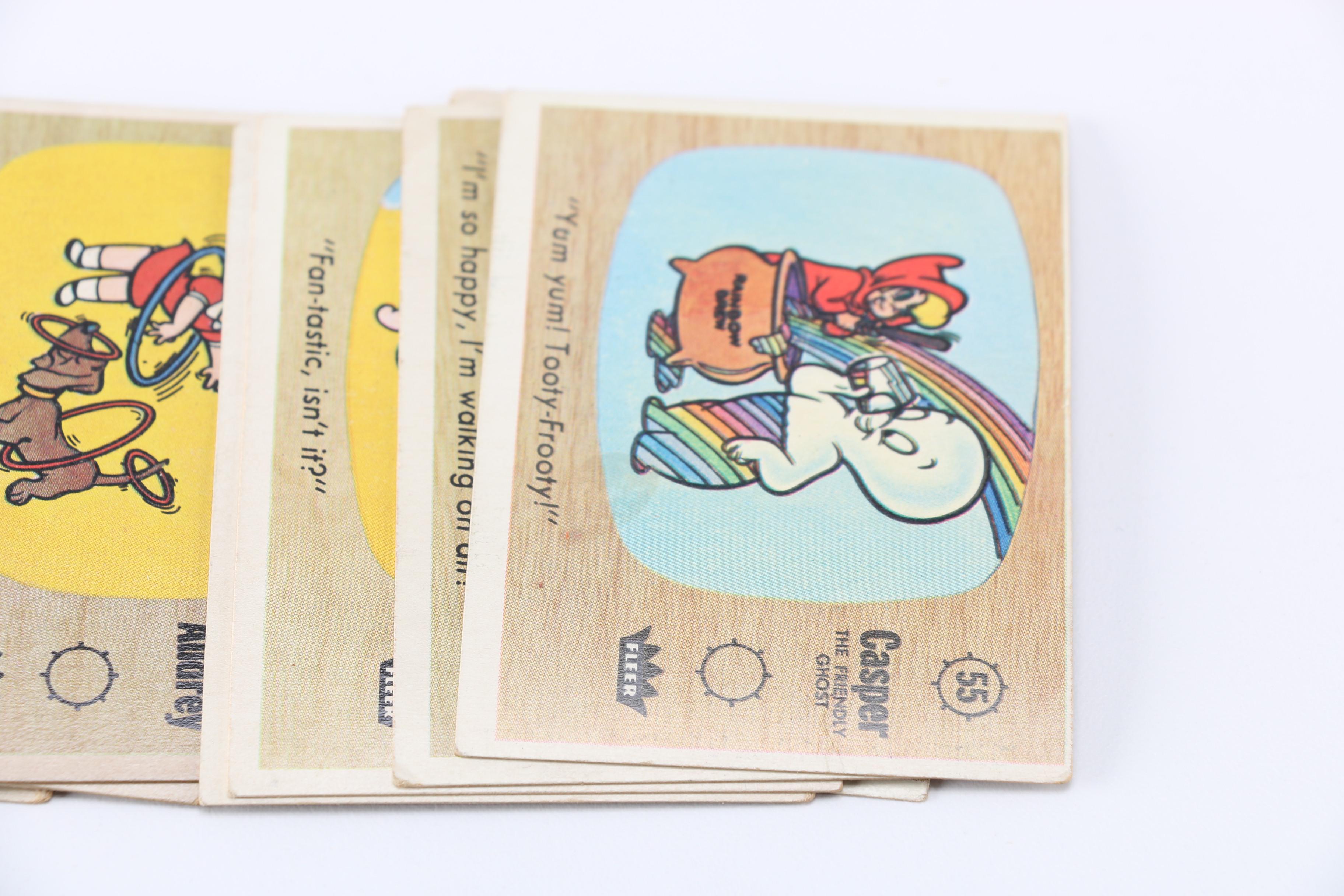 Assorted Cartoon Trading Cards