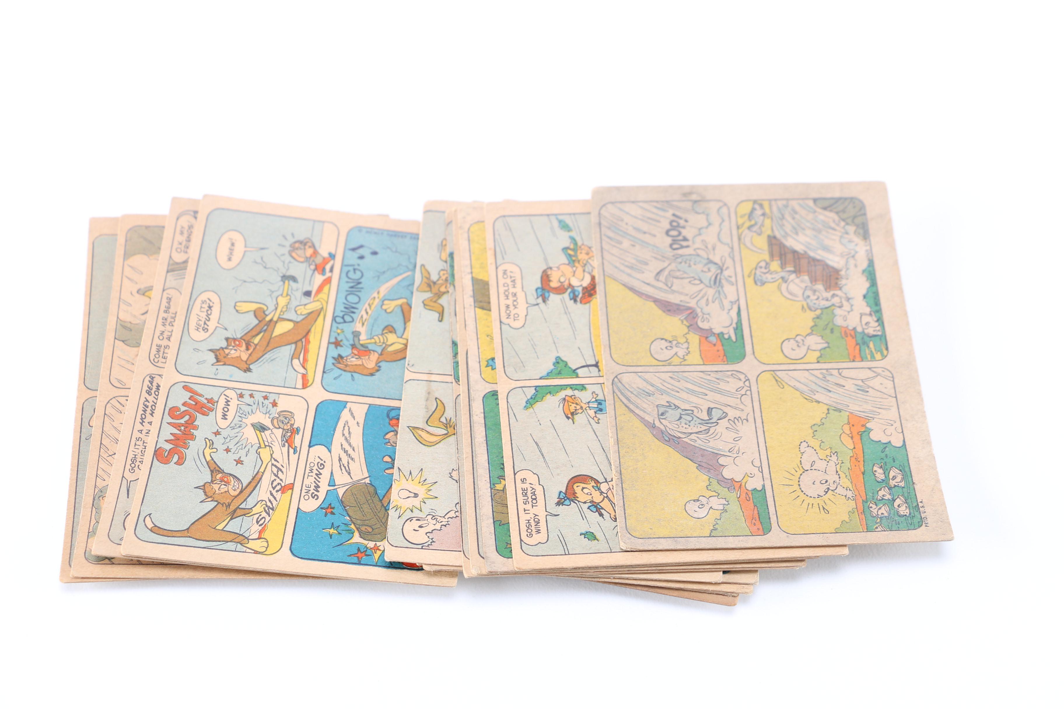Assorted Cartoon Trading Cards