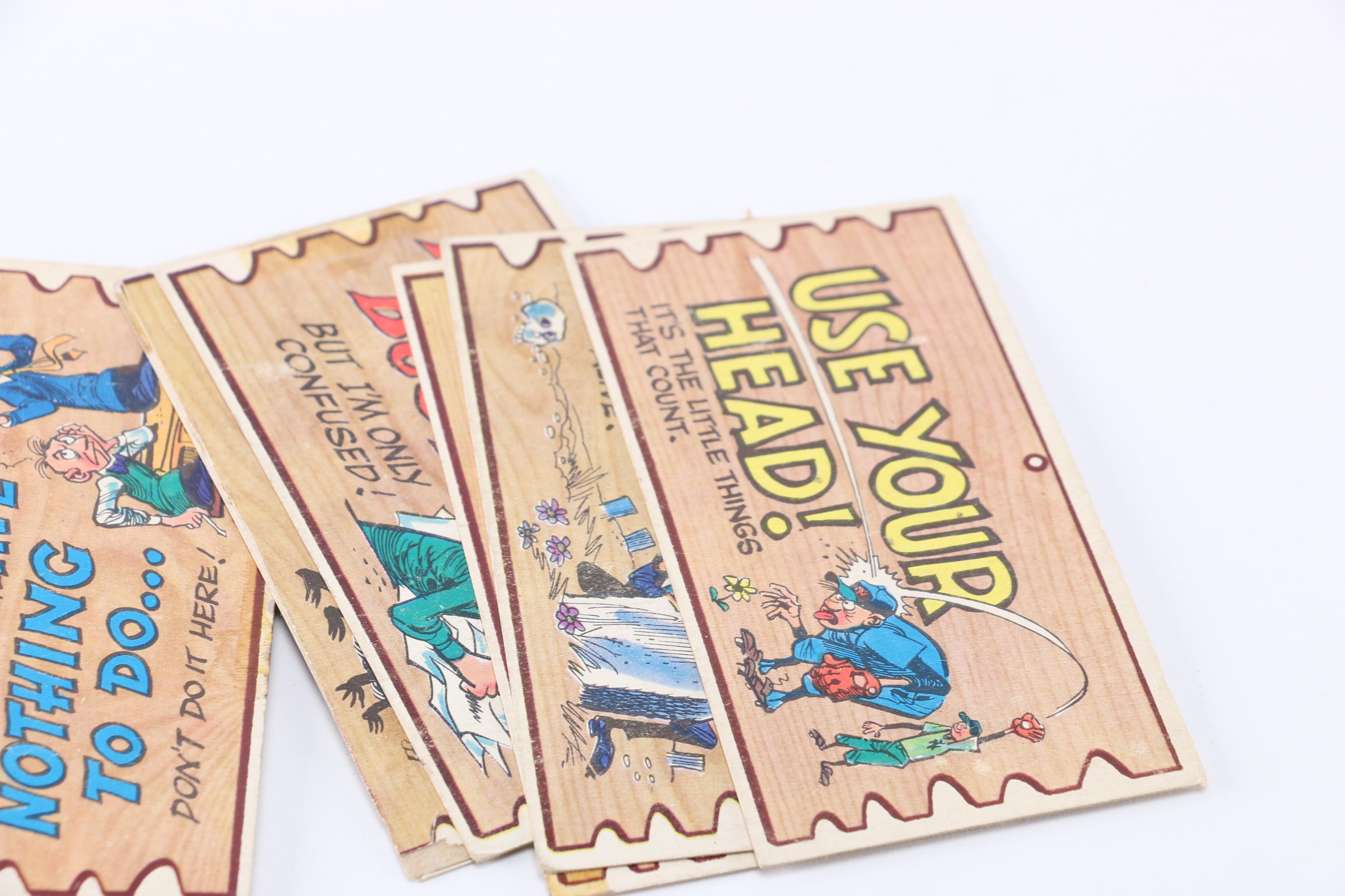 Assorted Cartoon Trading Cards