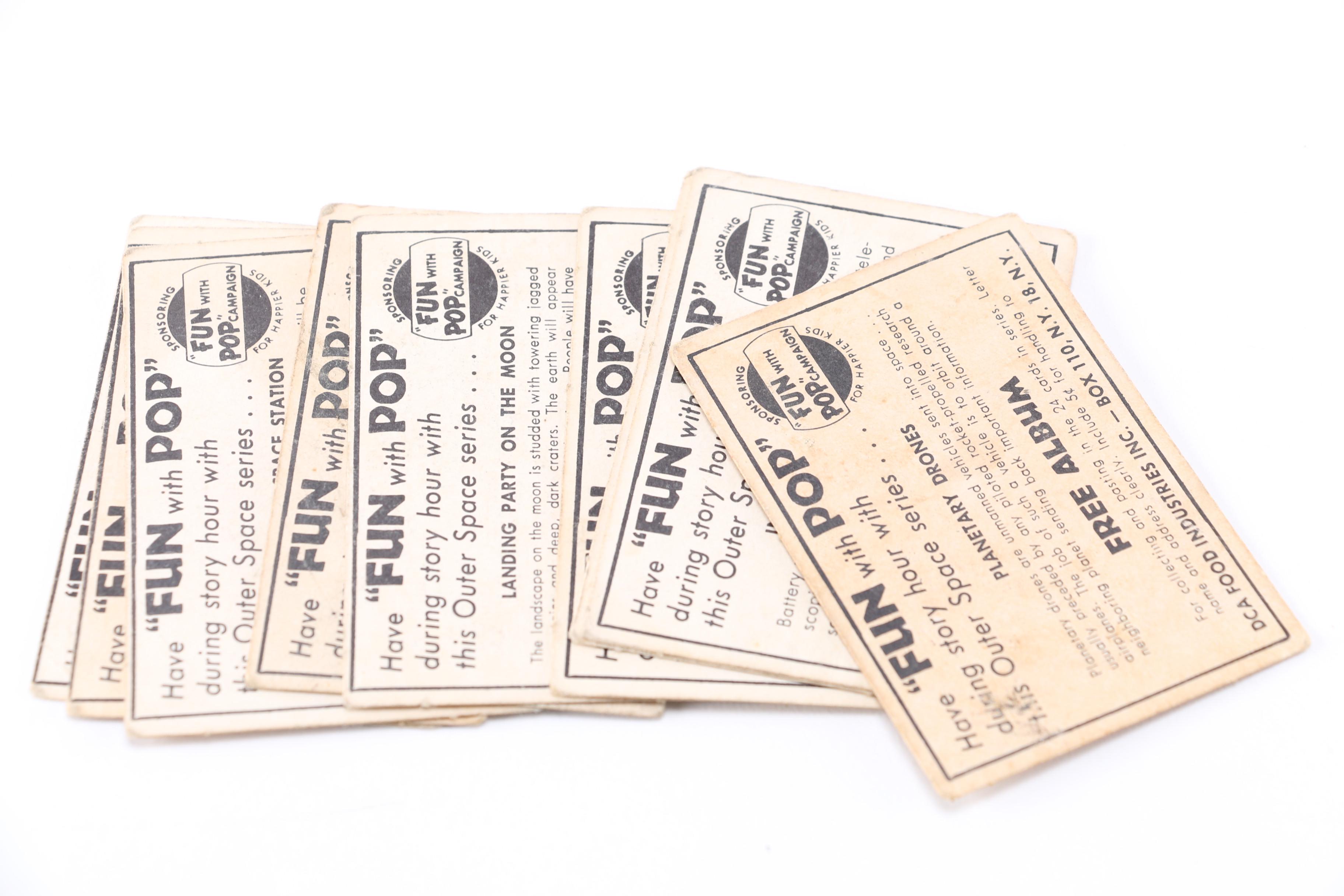 Assorted Cartoon Trading Cards