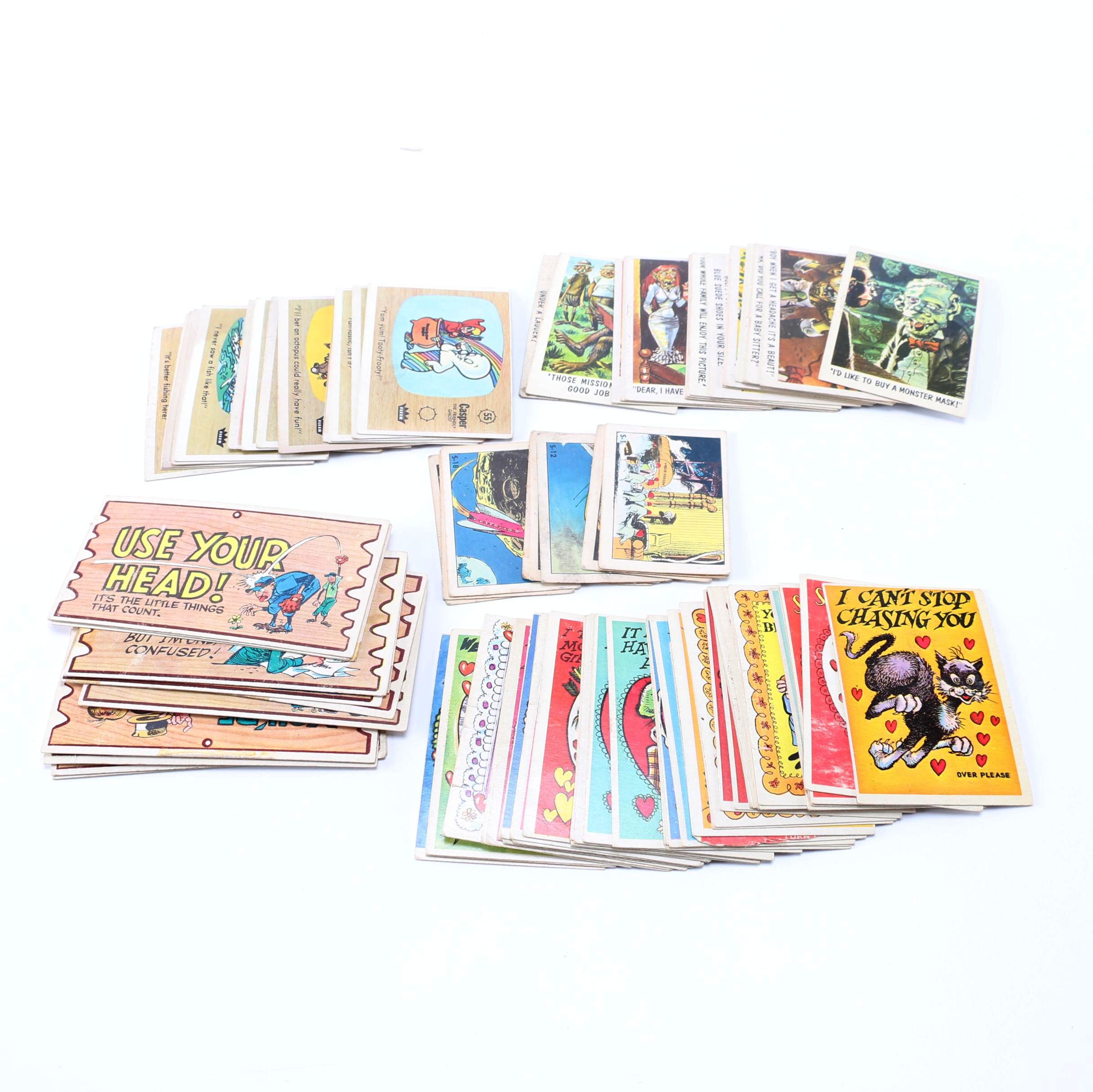 Assorted Cartoon Trading Cards