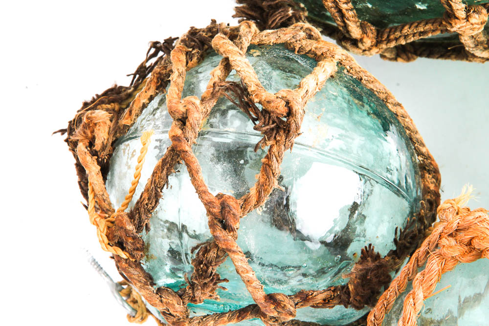 Vintage Japanese Glass Fishing Floats