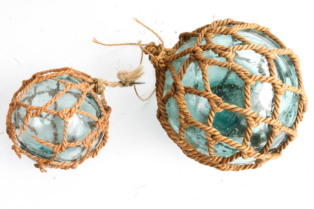 Vintage Japanese Glass Fishing Floats