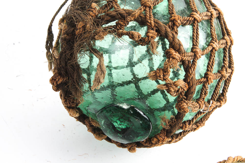 Vintage Japanese Glass Fishing Floats