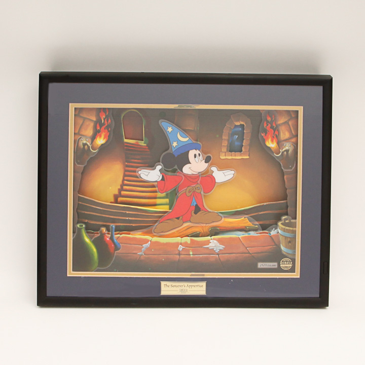 Limited Edition Disney's "The Sorcerer's Apprentice" 3D Animated Artwork