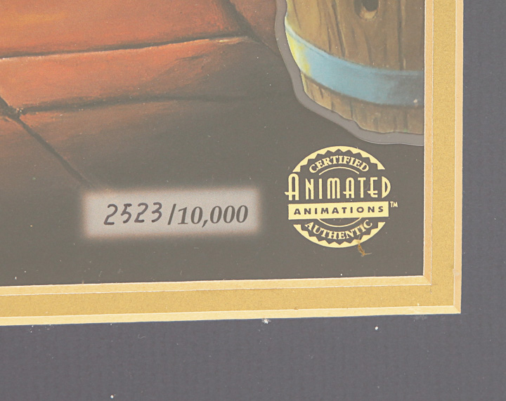 Limited Edition Disney's "The Sorcerer's Apprentice" 3D Animated Artwork