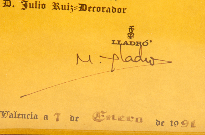 Large Limited Edition Lladró "At The Stroke of Midnight" Figurine