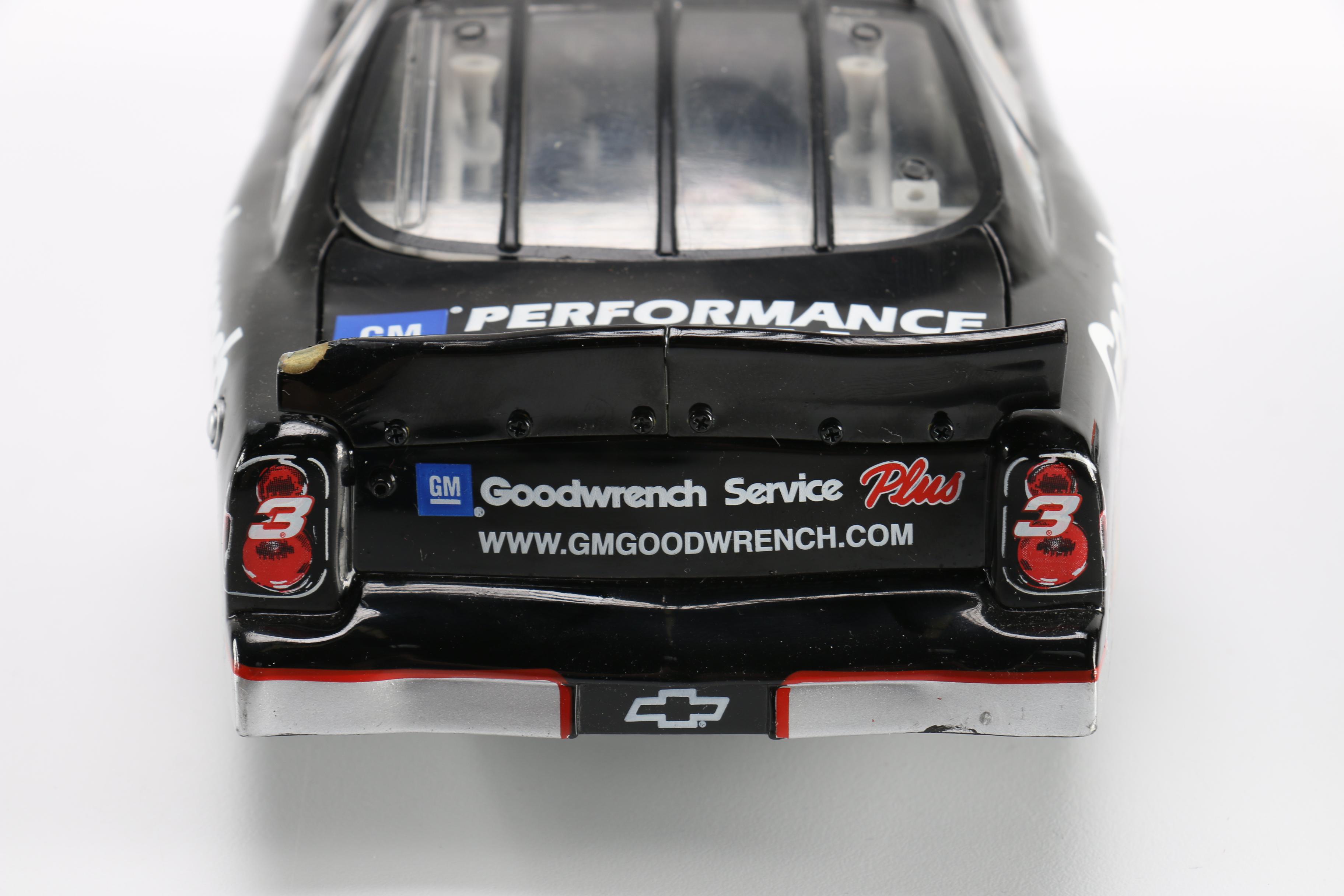 Three Dale Earnhardt Replica Cars