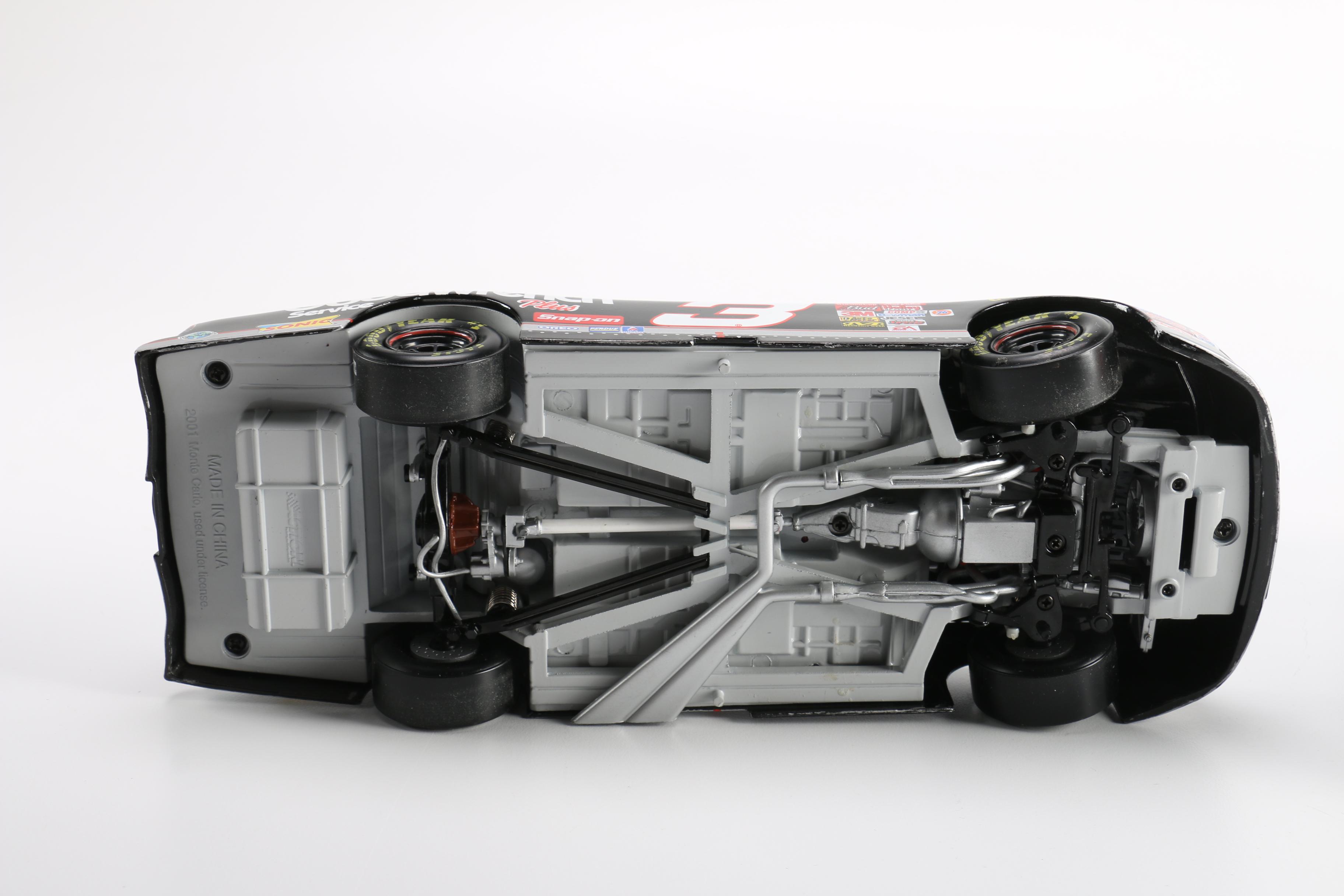 Three Dale Earnhardt Replica Cars