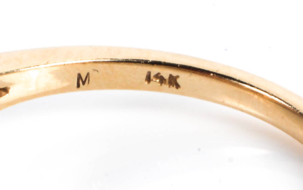 Gold Rings with Diamonds