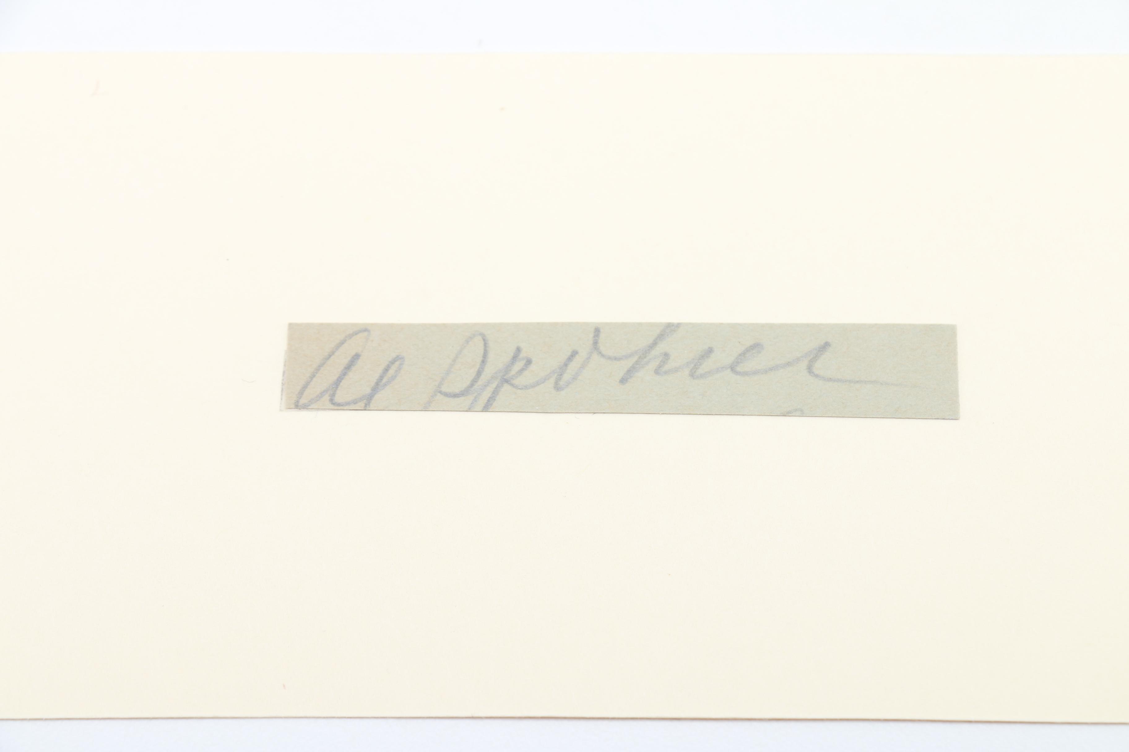 Assorted 1930s Baseball Signatures