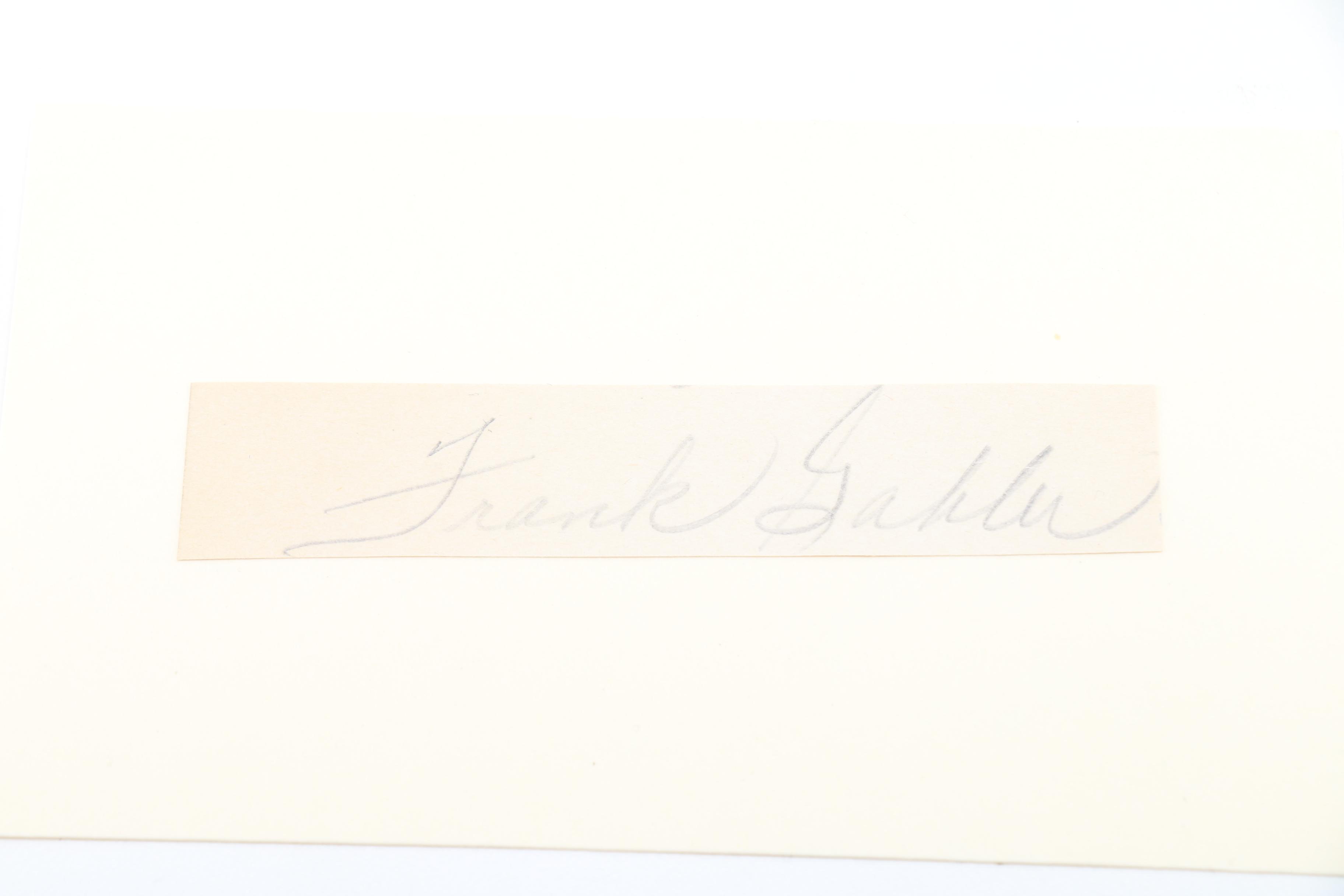 Assorted 1930s Baseball Player Signatures