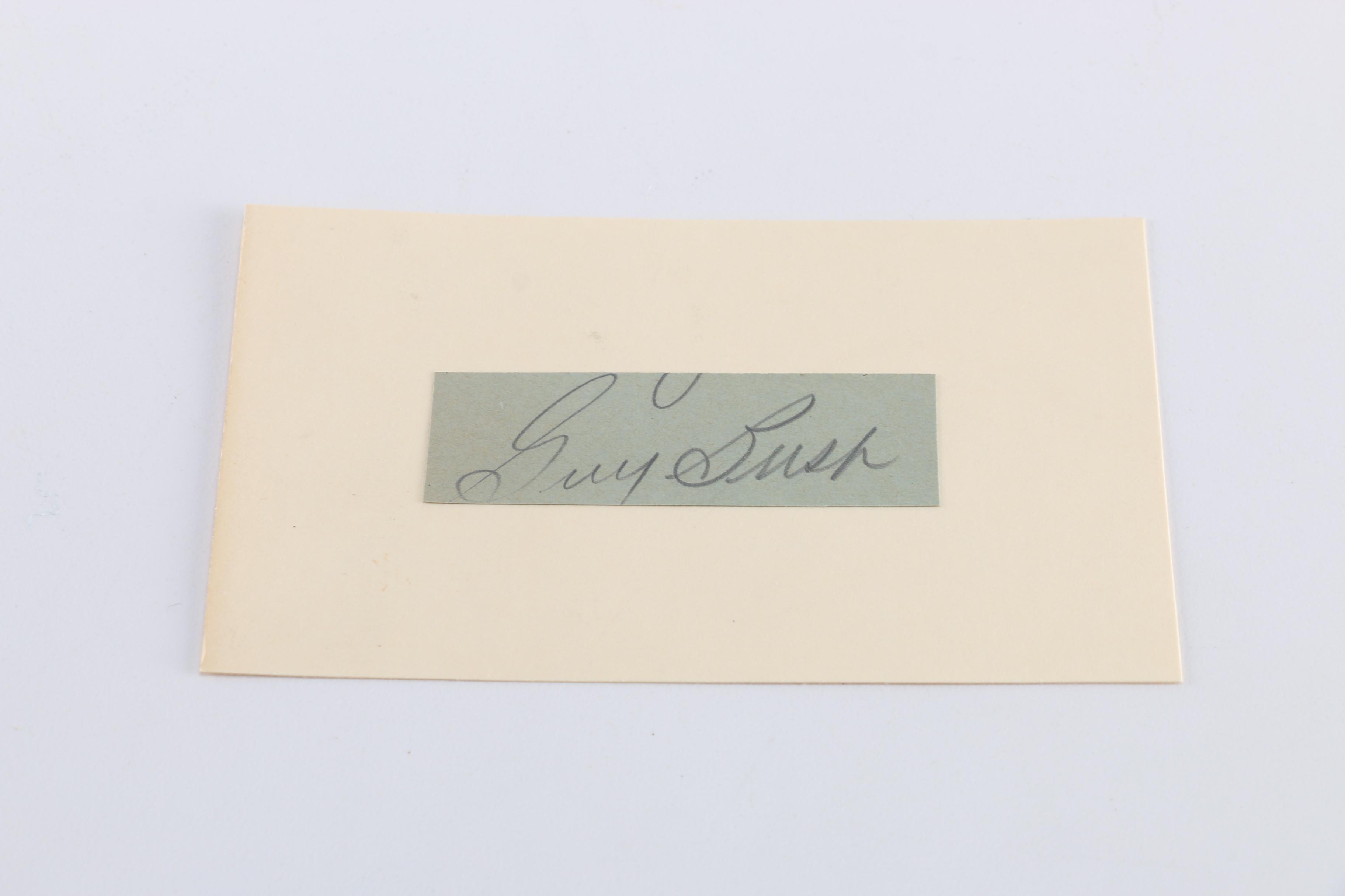 Assorted Vintage Baseball Signatures