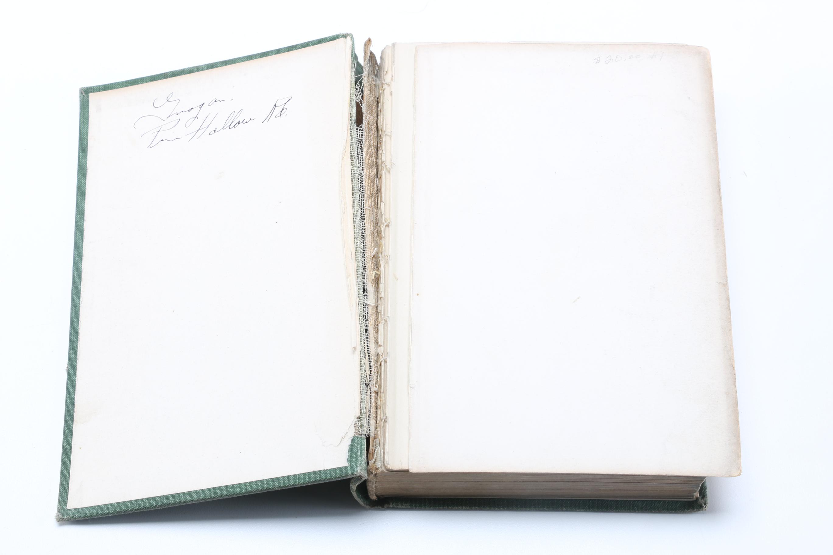 Vintage and Antique Books Including Adventure Novels