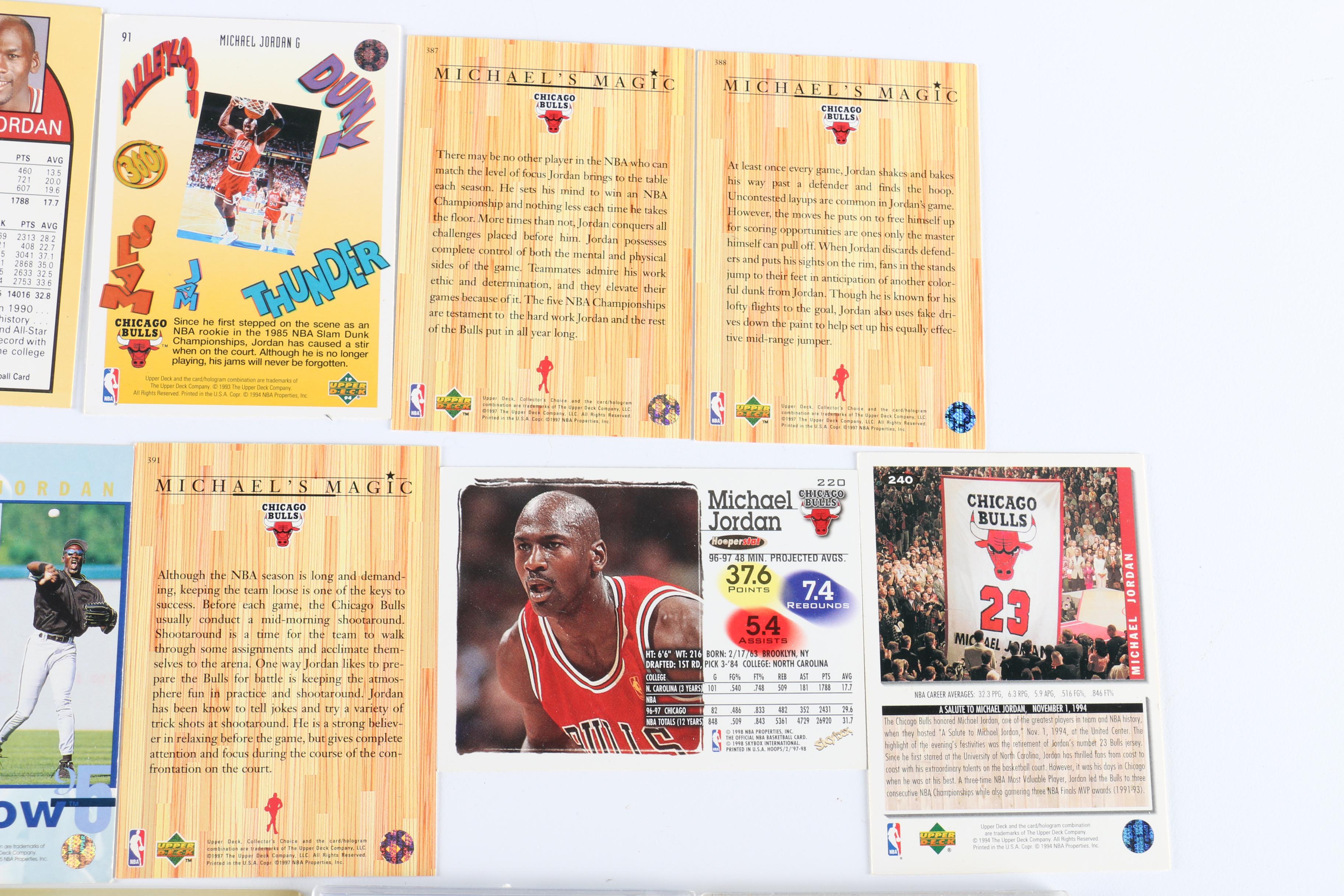 Michael Jordan Trading Cards