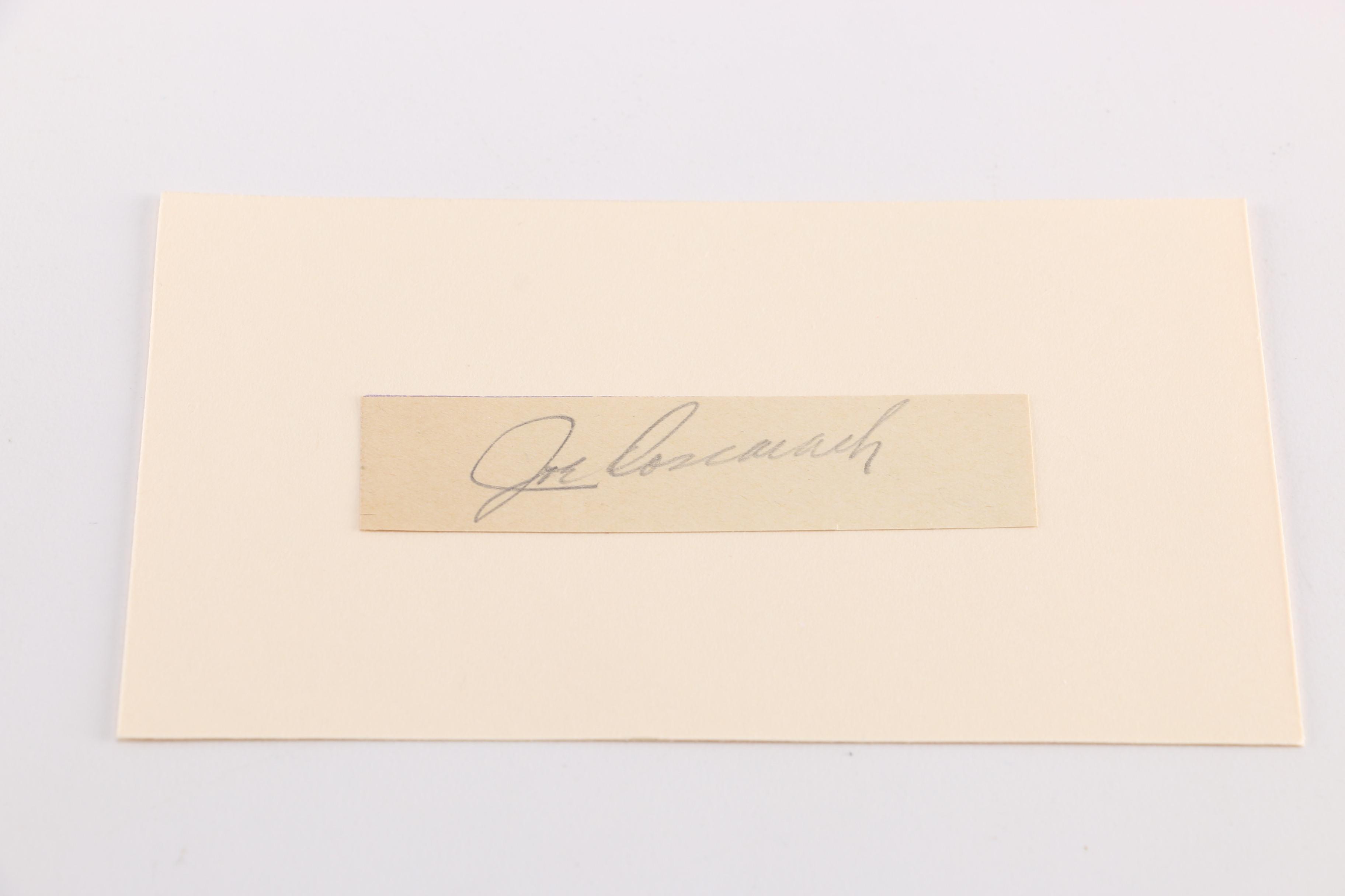 Three 1930s Baseball Signatures