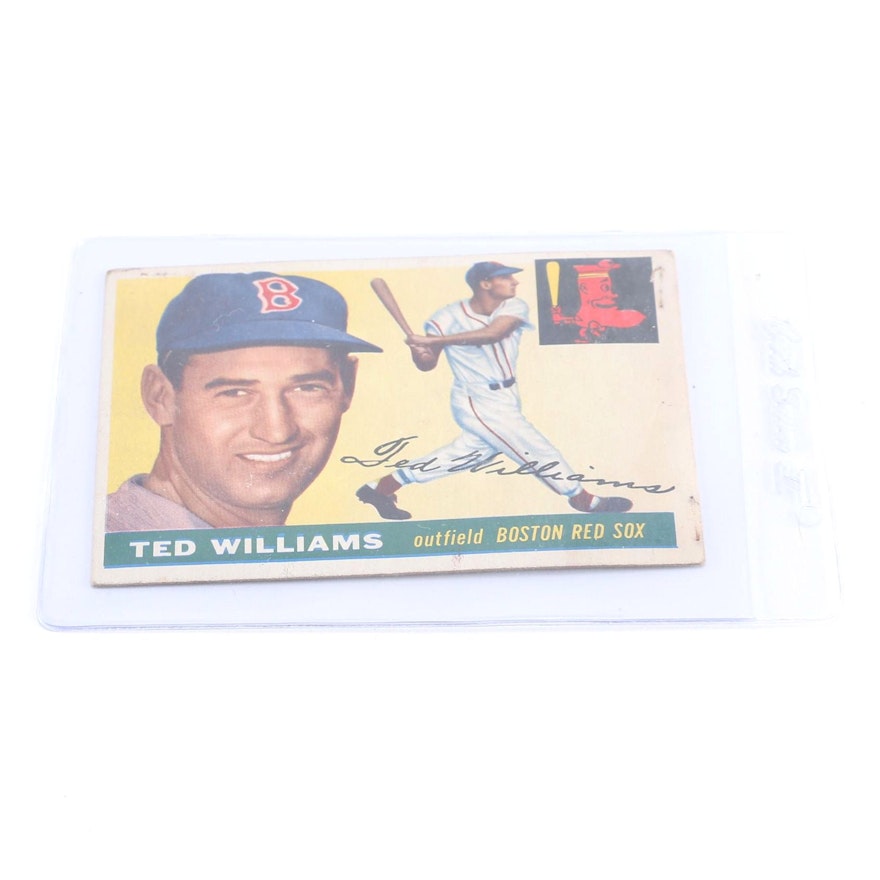 1955 Topps Ted Williams Card