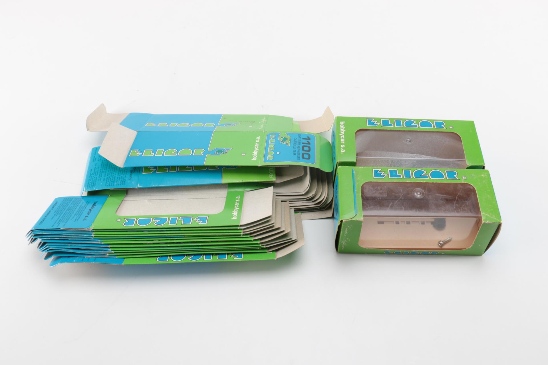 Large Assortment of Vintage Toy Car Boxes