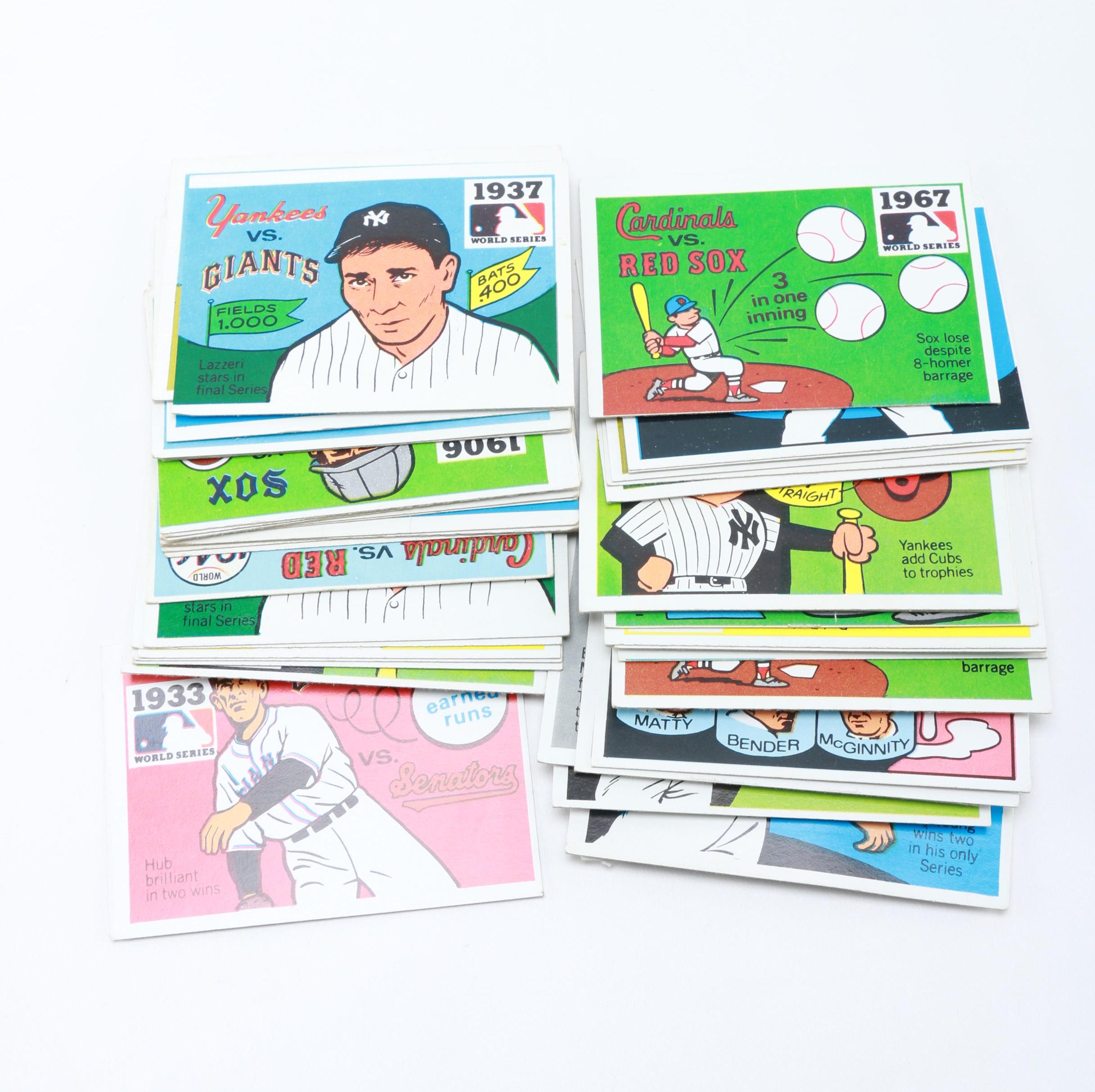 Collection of Vintage World Series Cards