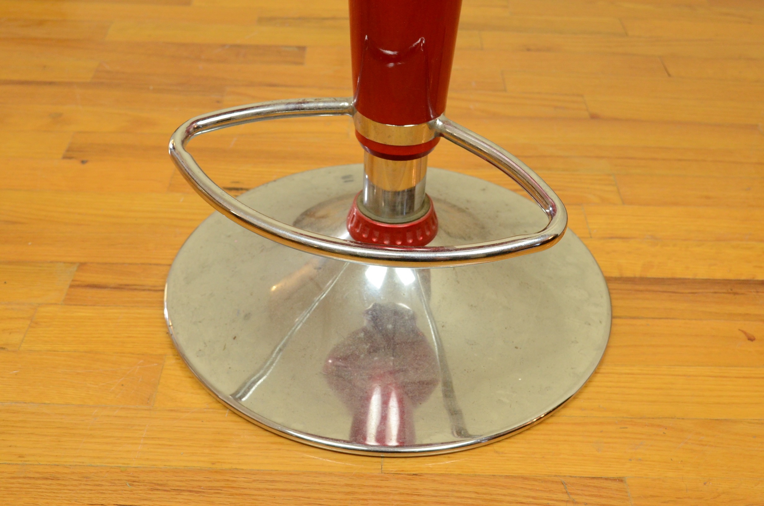 Modern Red Bar Stool