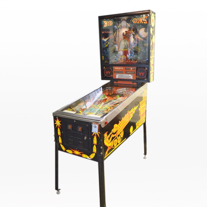 1987 Williams "Big Guns" Pinball Machine