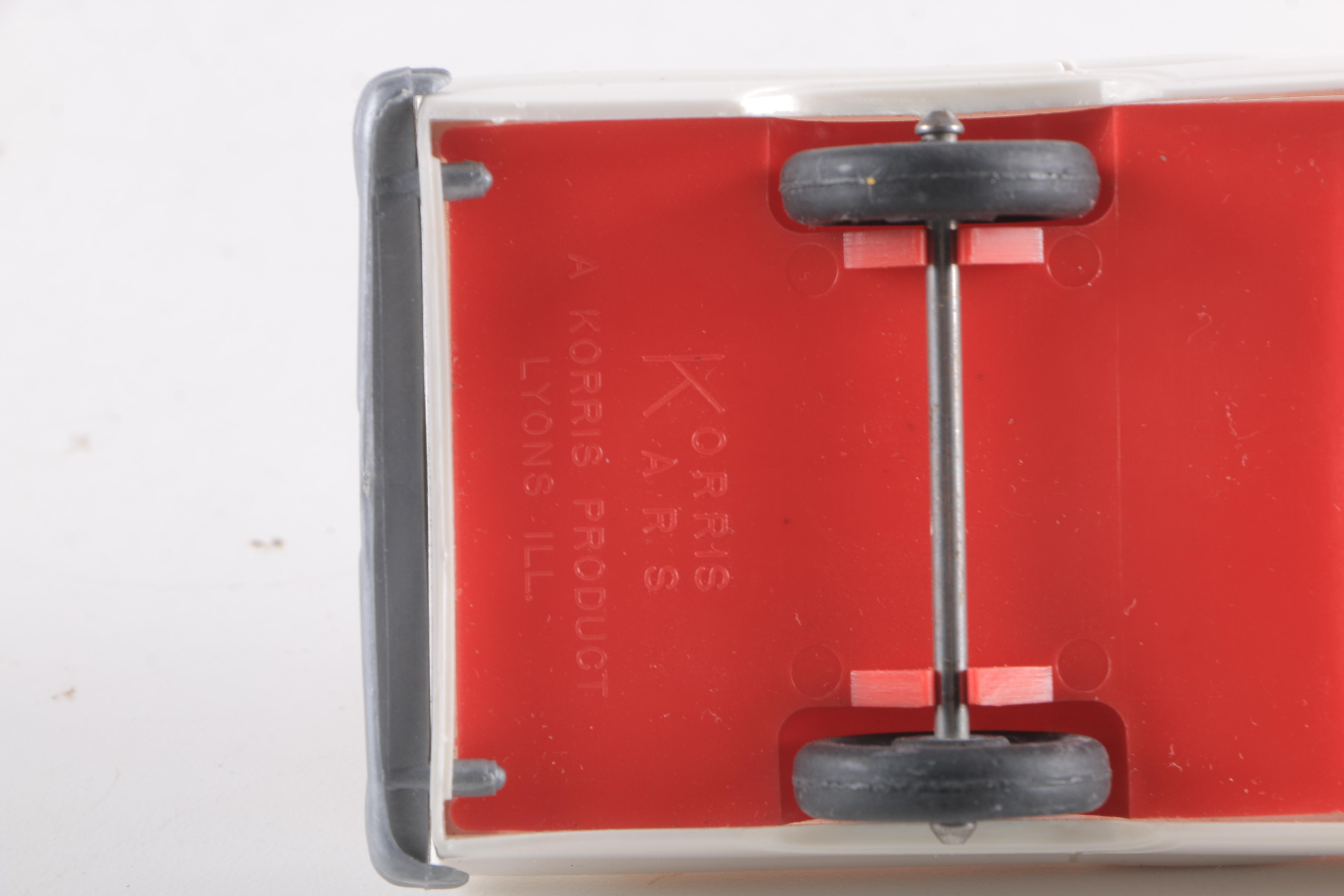 Pair of Plastic Station Wagon Toy Cars