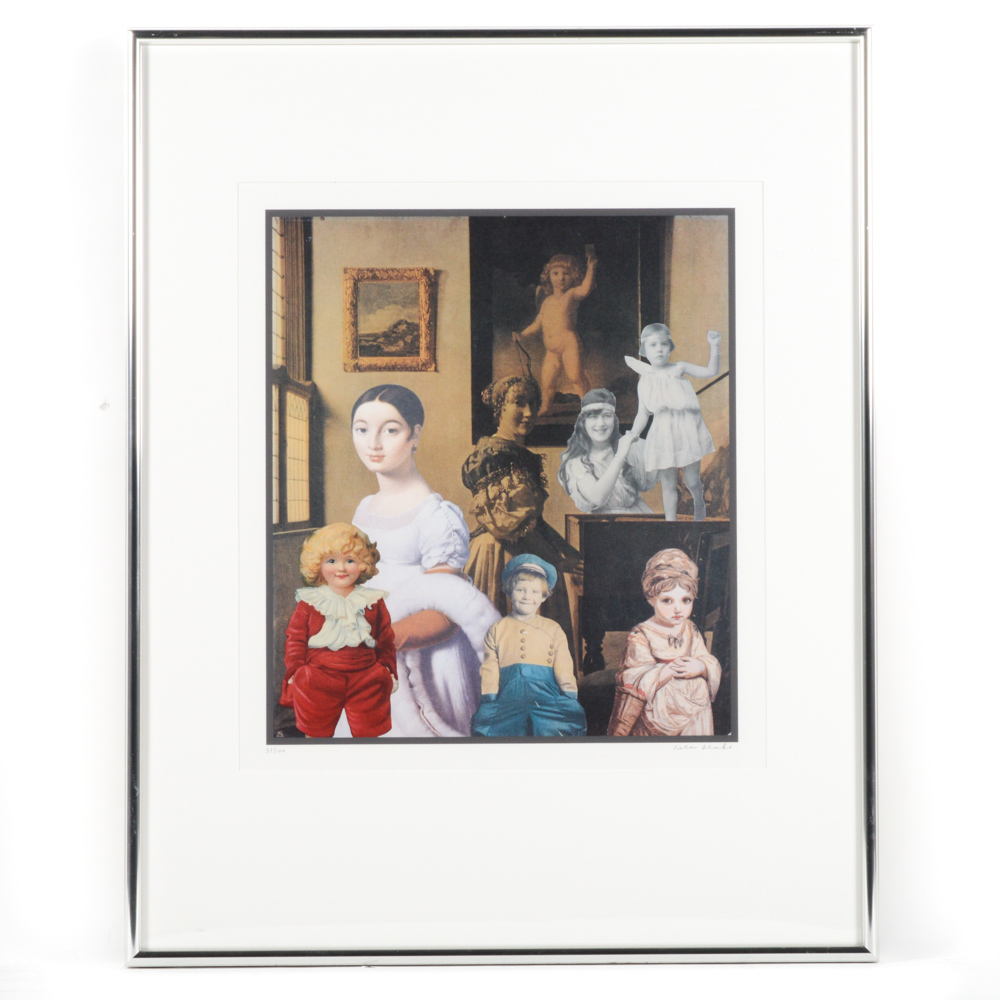 Peter Blake Limited Edition Offset Lithograph Collage