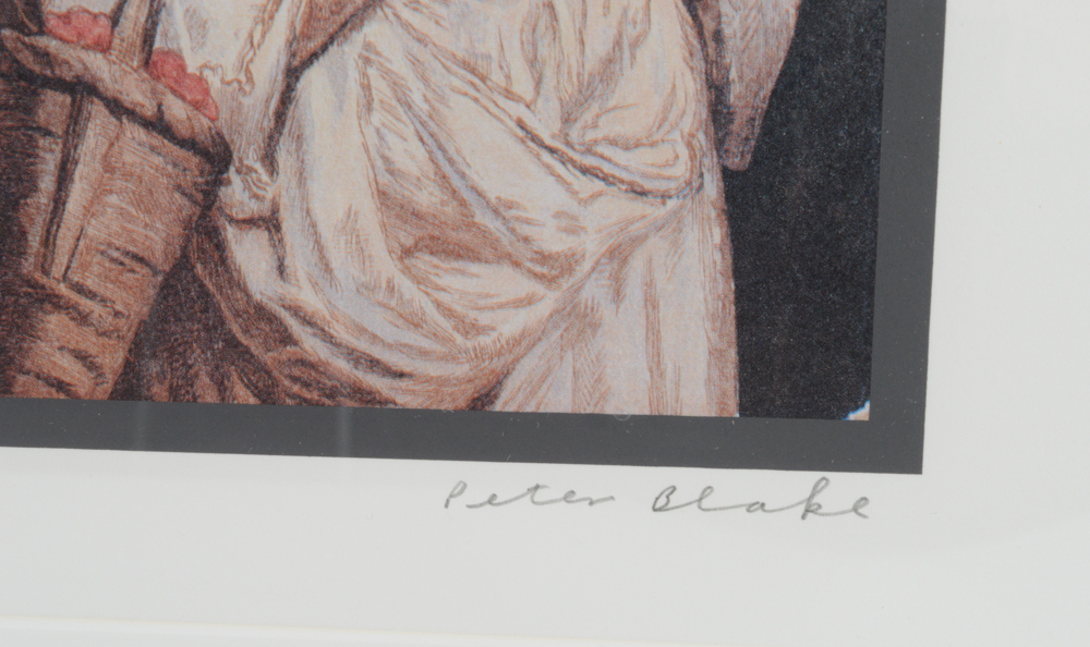 Peter Blake Limited Edition Offset Lithograph Collage