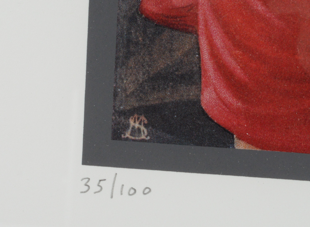 Peter Blake Limited Edition Offset Lithograph Collage