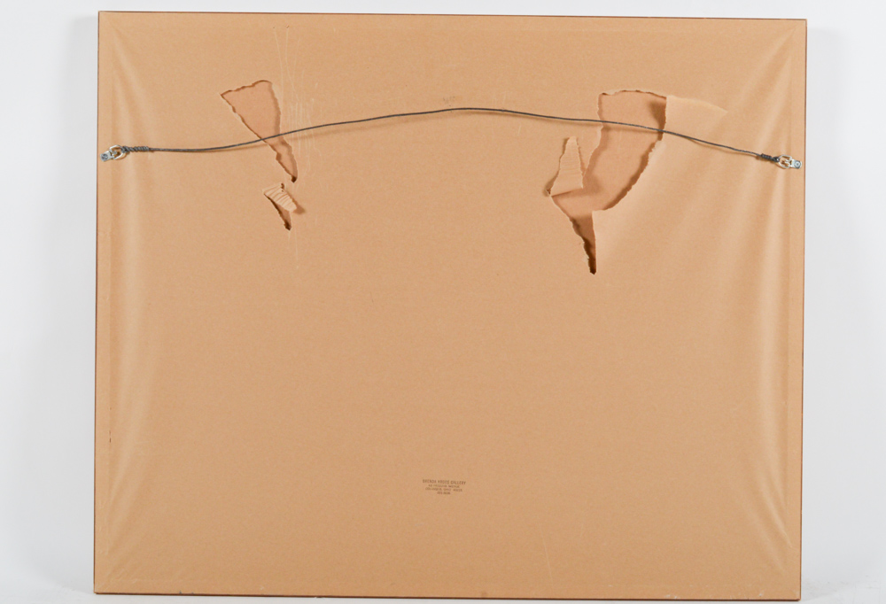 Harvey Kidder Color Mezzotint "The Pond"