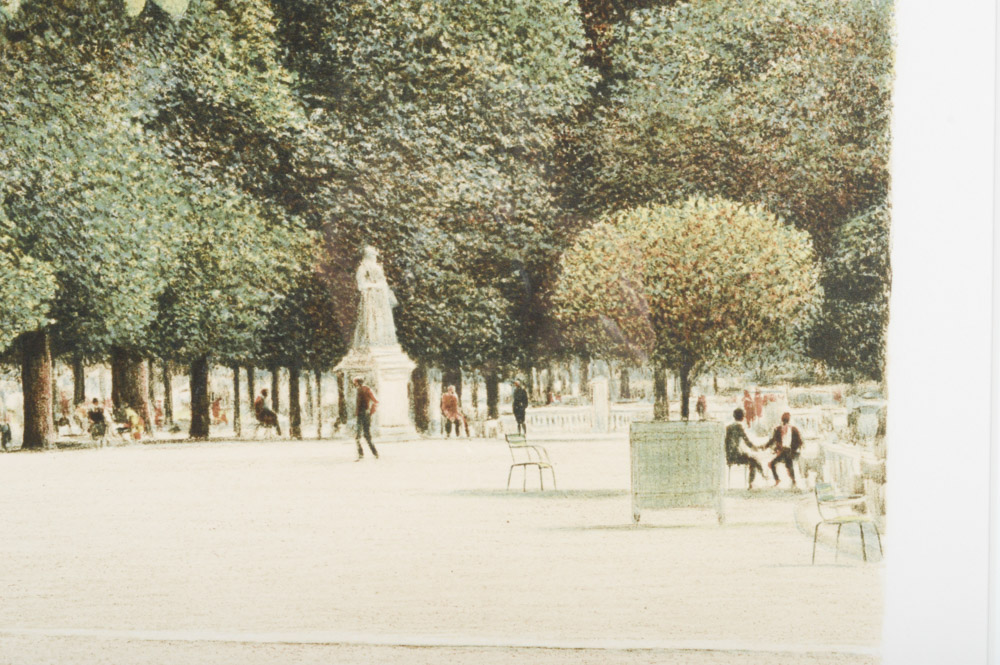 Harold Altman Signed Artist Proof Lithograph "Seated Man"