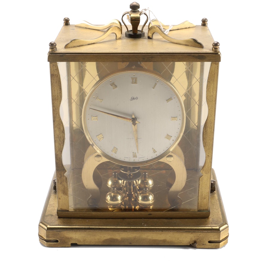 Mid-Century Schatz 1,000 Day German Clock
