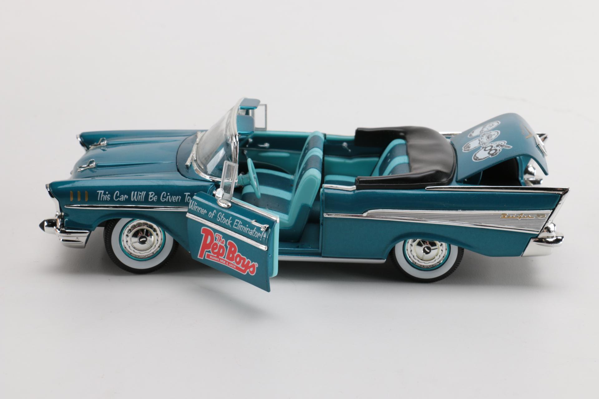 Collection of Die-Cast 1950s Chevrolet Race Cars