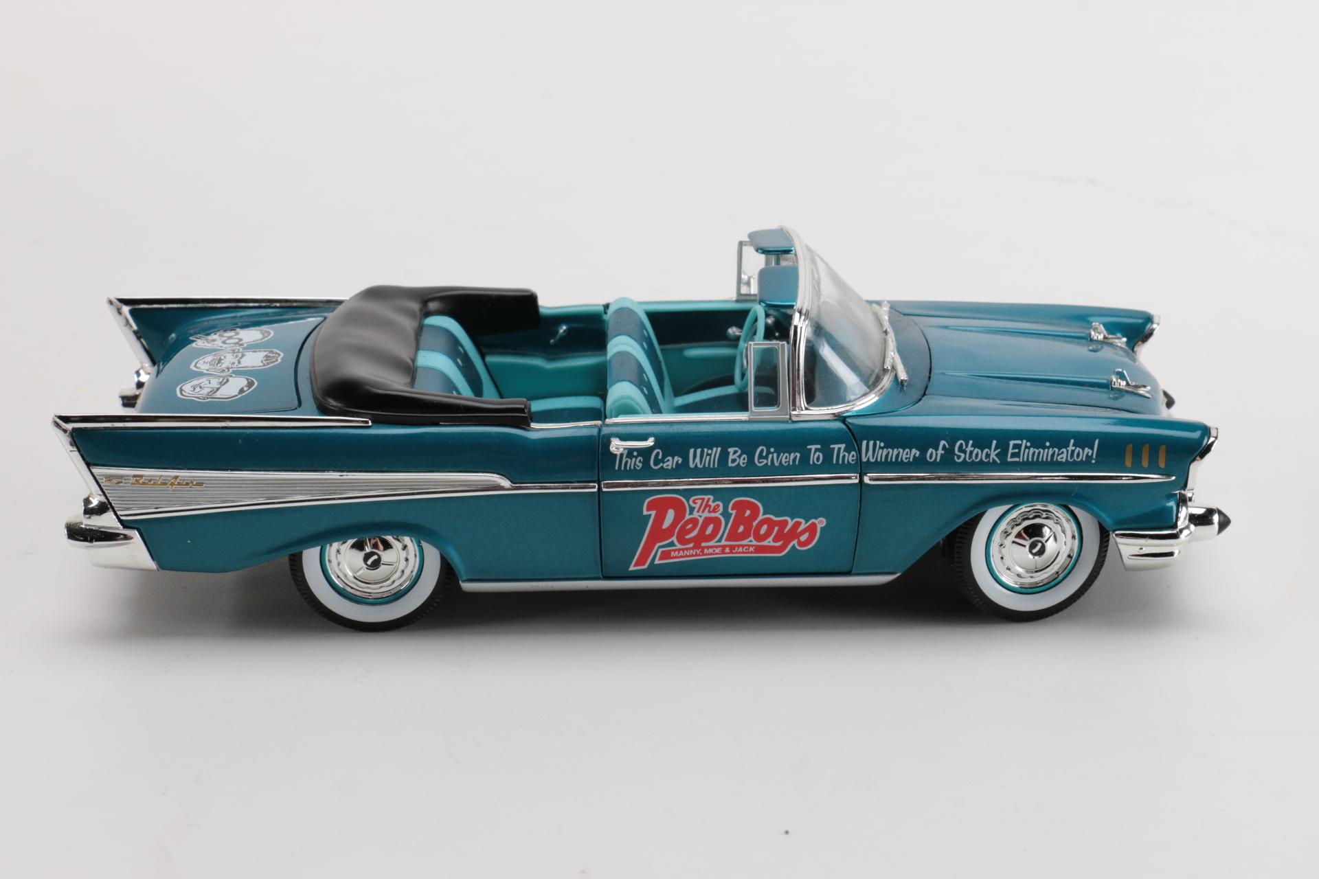 Collection of Die-Cast 1950s Chevrolet Race Cars