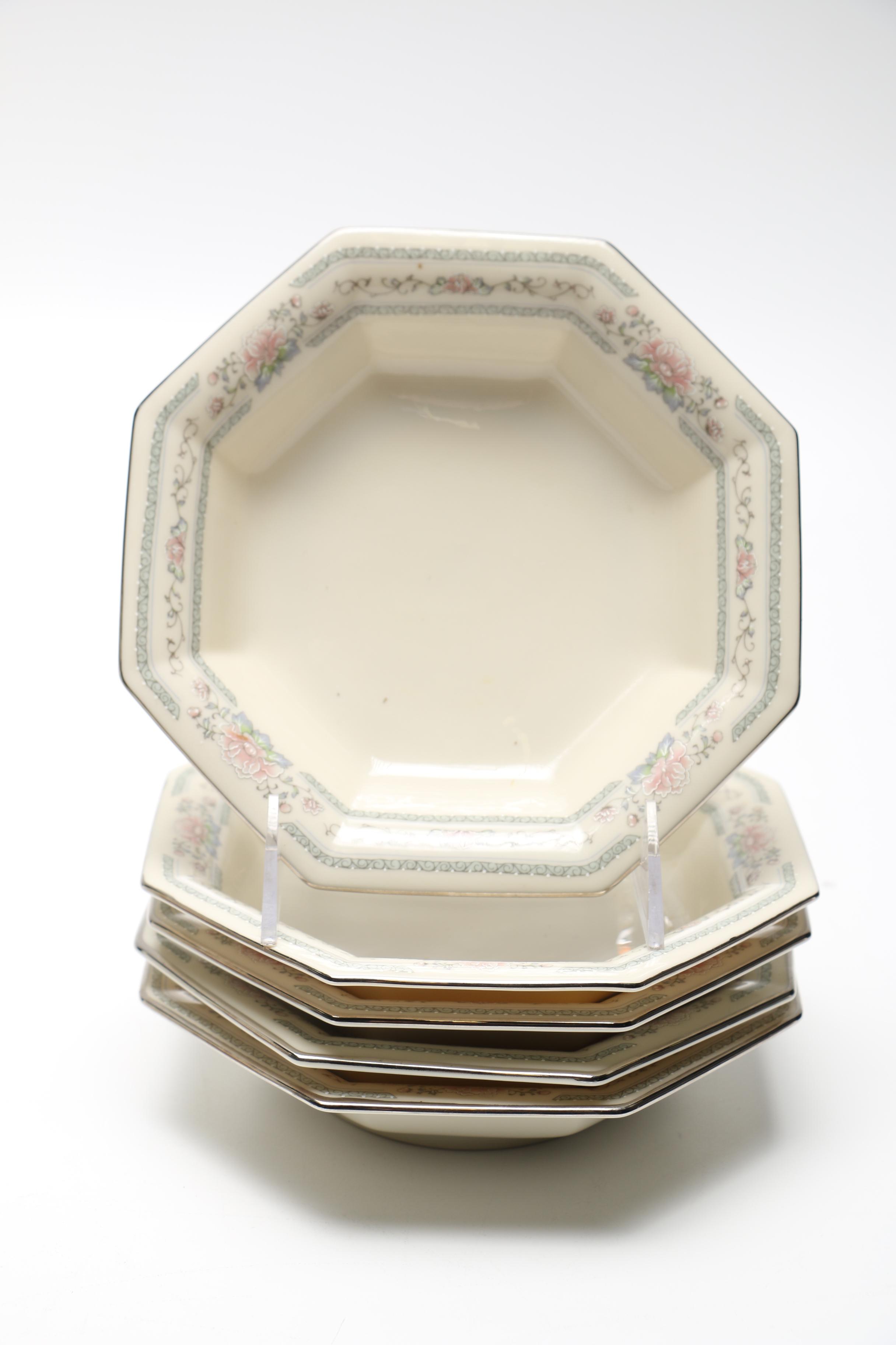 Lenox Tableware Including Lenox Tucker Pitcher