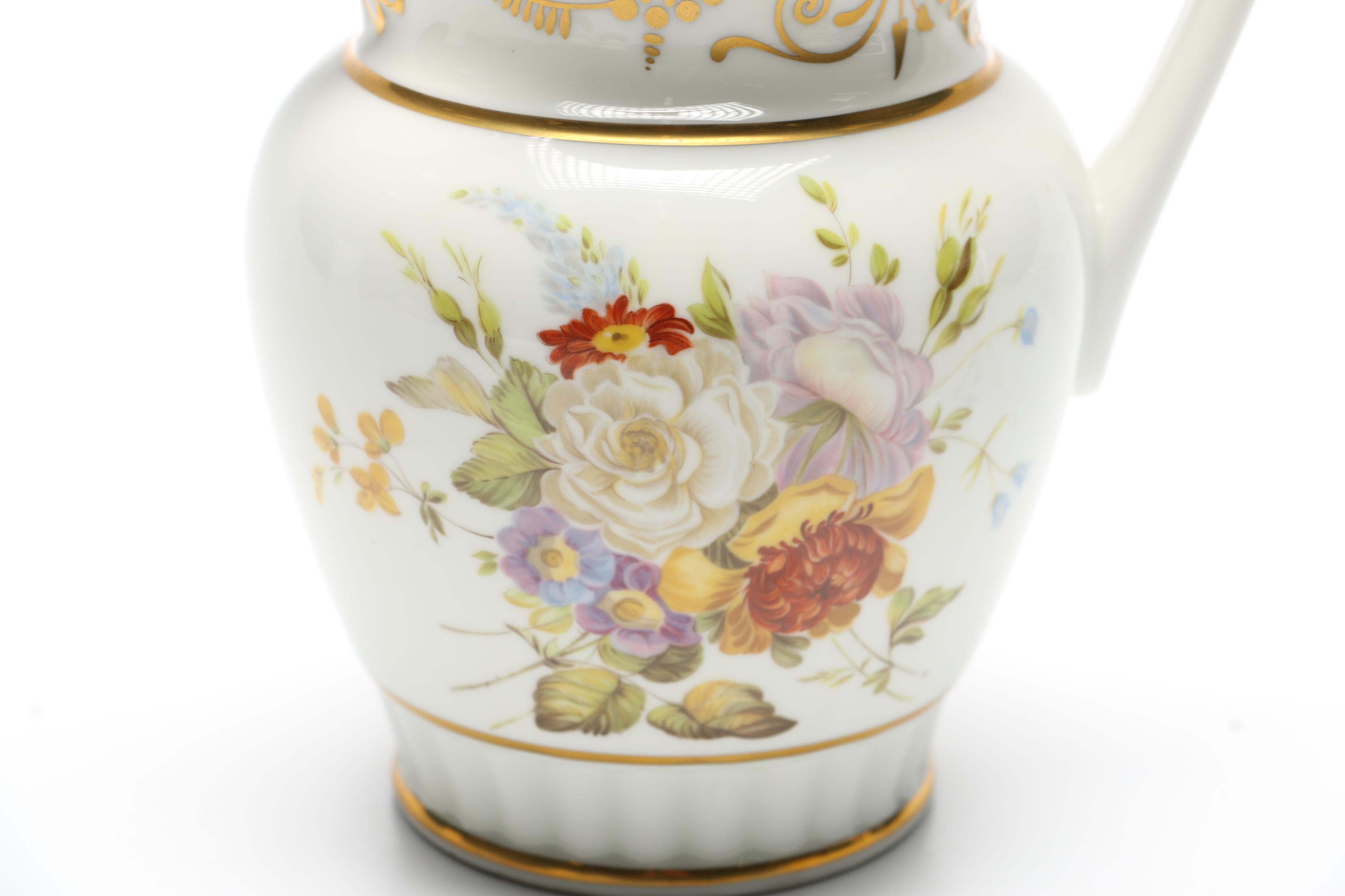 Lenox Tableware Including Lenox Tucker Pitcher