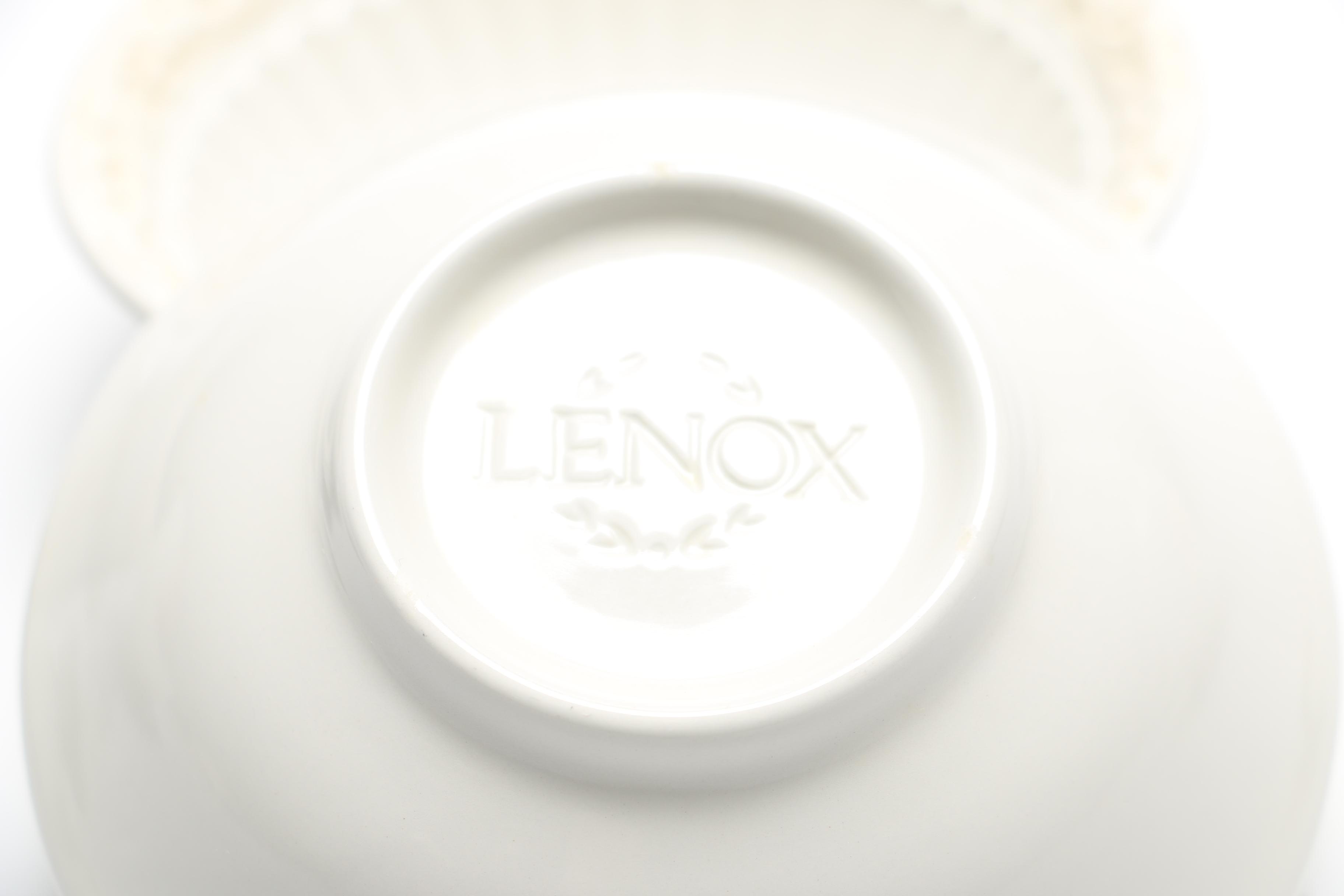 Lenox Tableware Including Lenox Tucker Pitcher