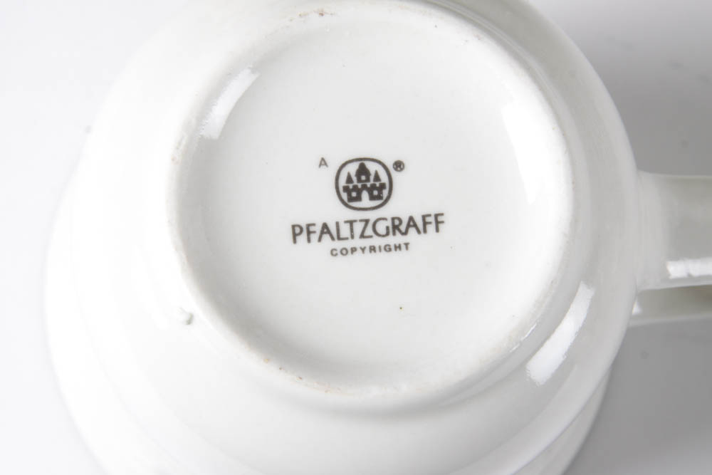 PfaltzGraff Snow Village China Set