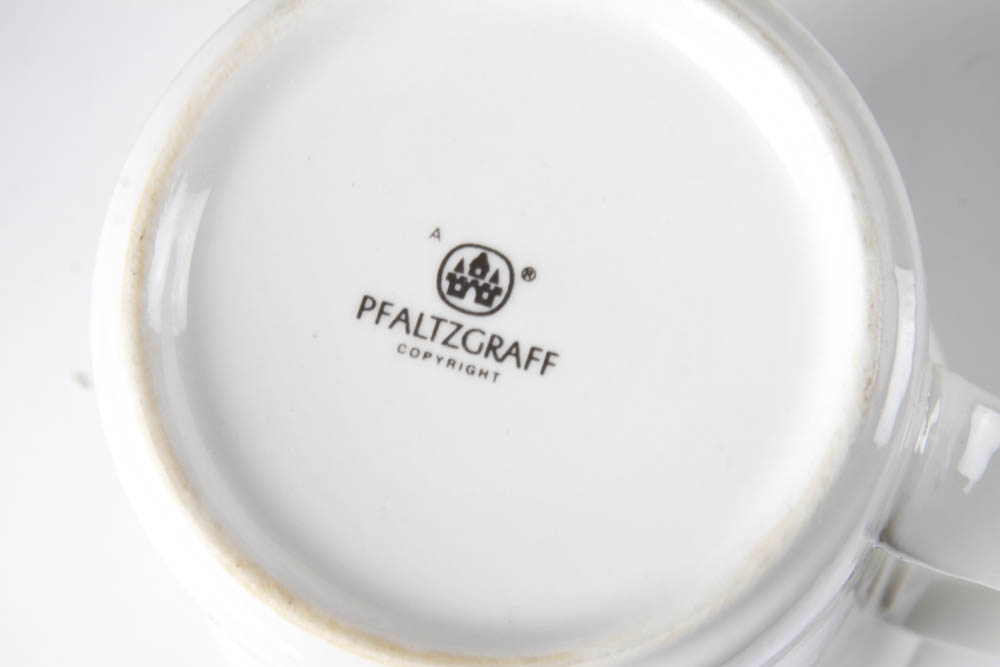 PfaltzGraff Snow Village China Set