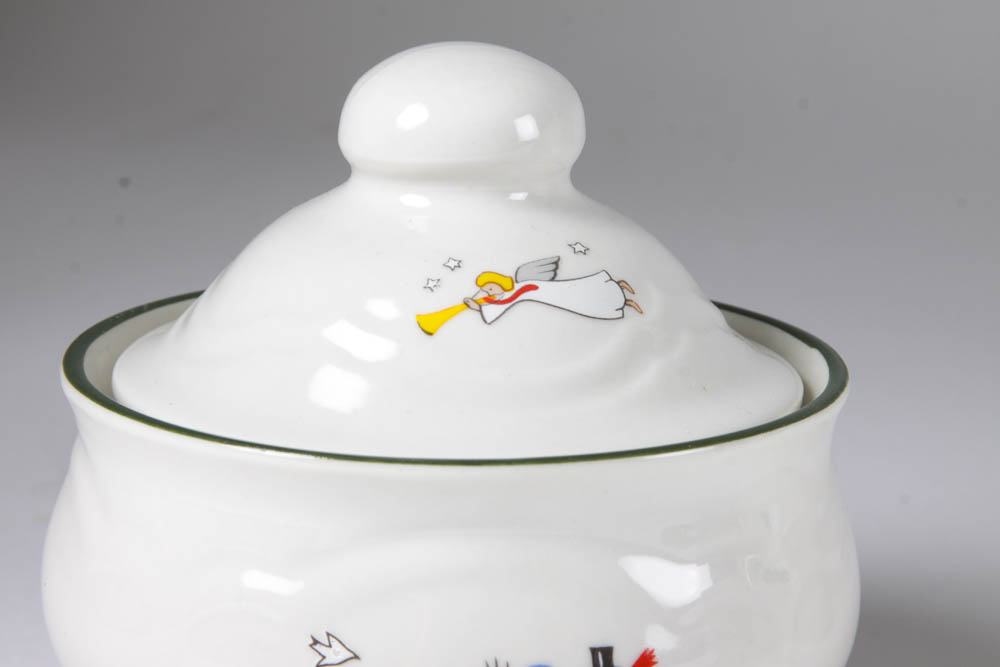 PfaltzGraff Snow Village China Set