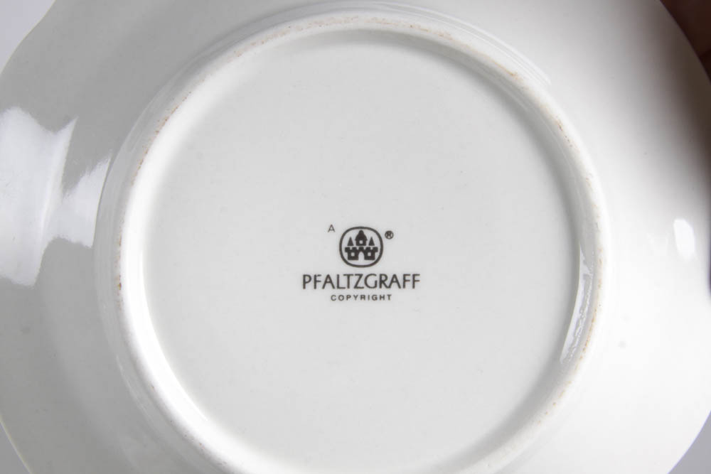 PfaltzGraff Snow Village China Set